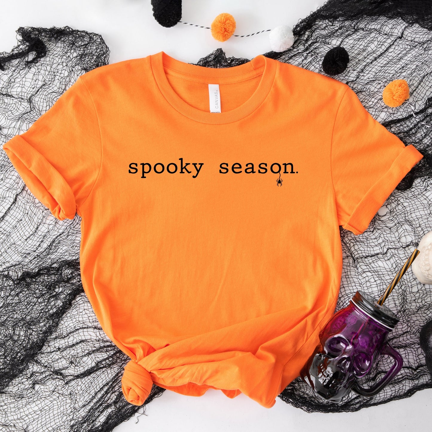 Spooky Season Typewriter - Women's Short Sleeve Graphic T-Shirt