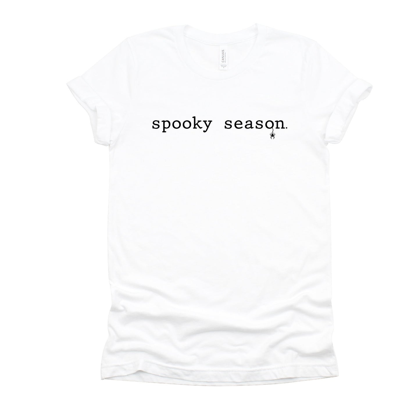 Spooky Season Typewriter - Women's Short Sleeve Graphic T-Shirt