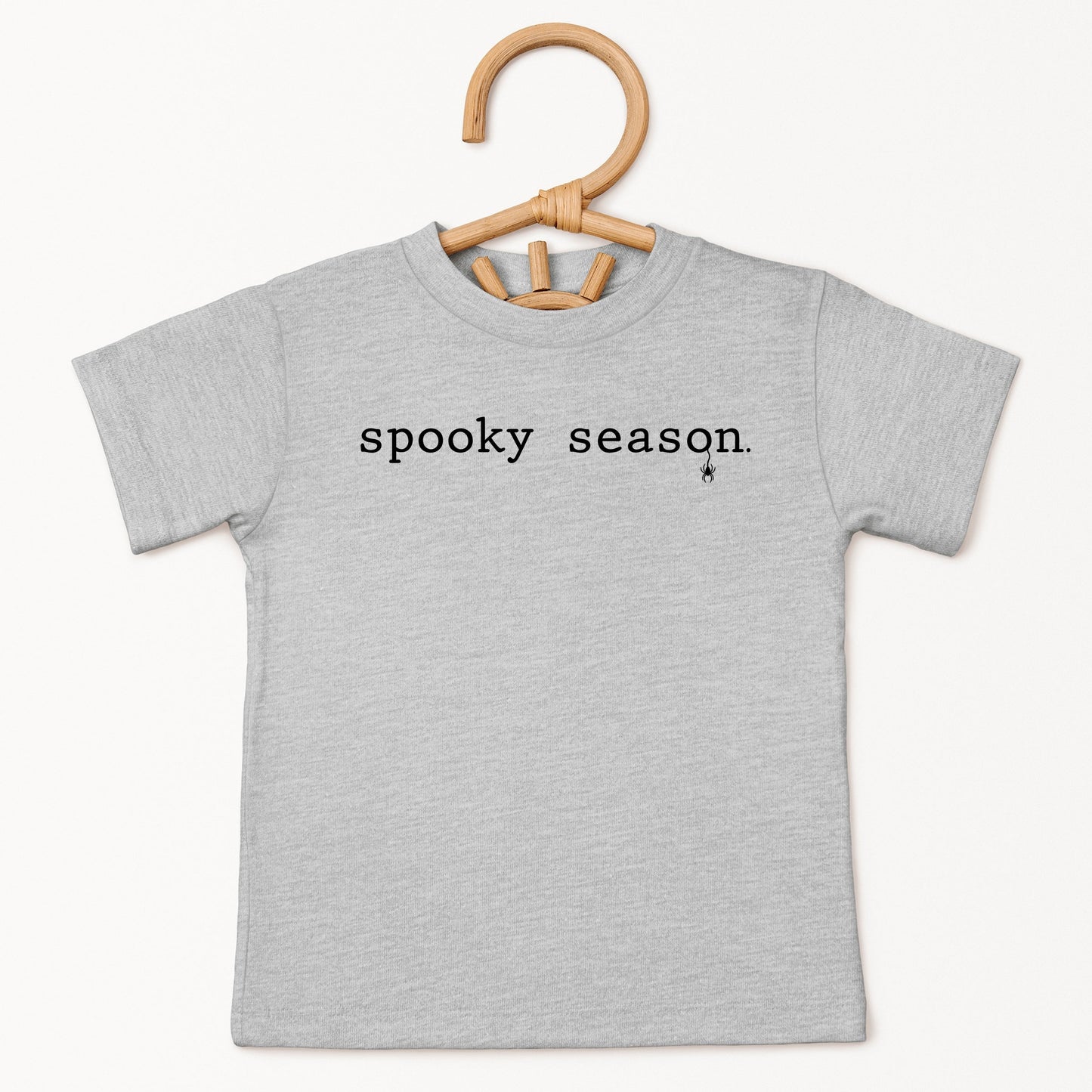 Spooky Season Typewriter - Youth Short Sleeve Graphic T-Shirt and Toddler Short Sleeve Graphic T-Shirt