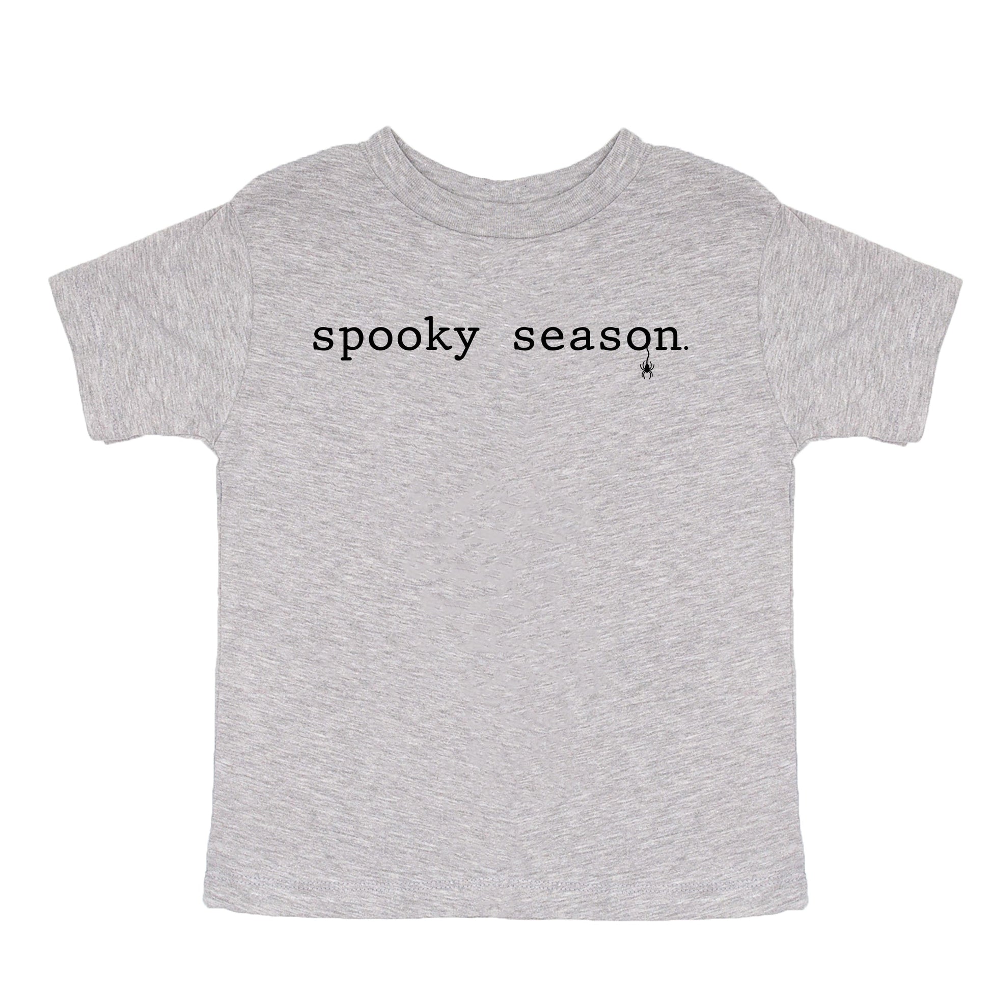 Spooky Season Typewriter - Youth Short Sleeve Graphic T-Shirt and Toddler Short Sleeve Graphic T-Shirt