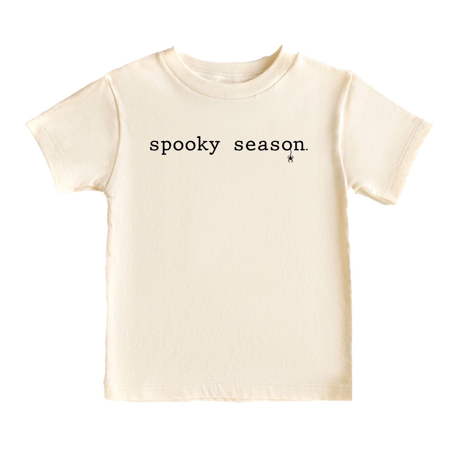 Spooky Season Typewriter - Youth Short Sleeve Graphic T-Shirt and Toddler Short Sleeve Graphic T-Shirt