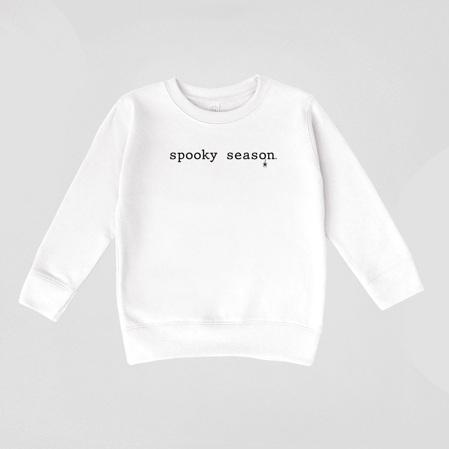 Spooky Season Typewriter - Toddler Graphic Sweatshirt and Youth Graphic Sweatshirt