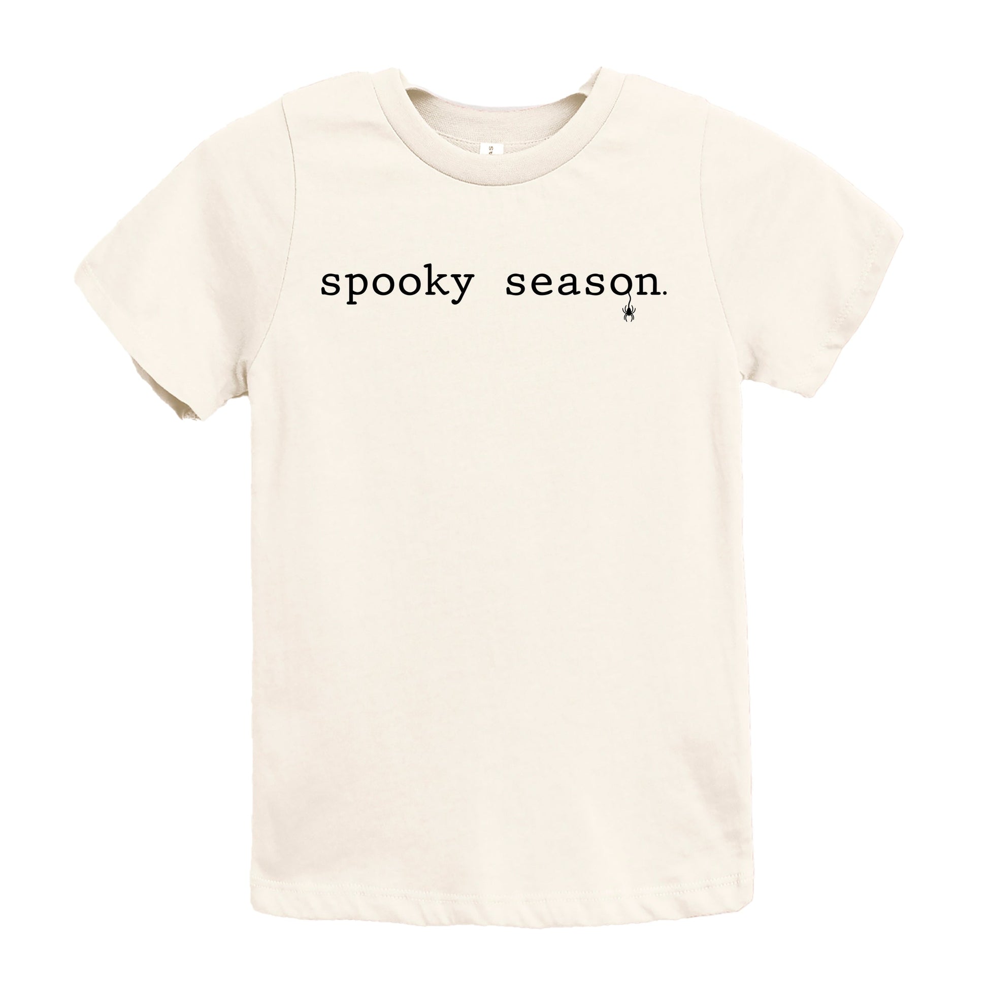 Spooky Season Typewriter - Youth Short Sleeve Graphic T-Shirt and Toddler Short Sleeve Graphic T-Shirt