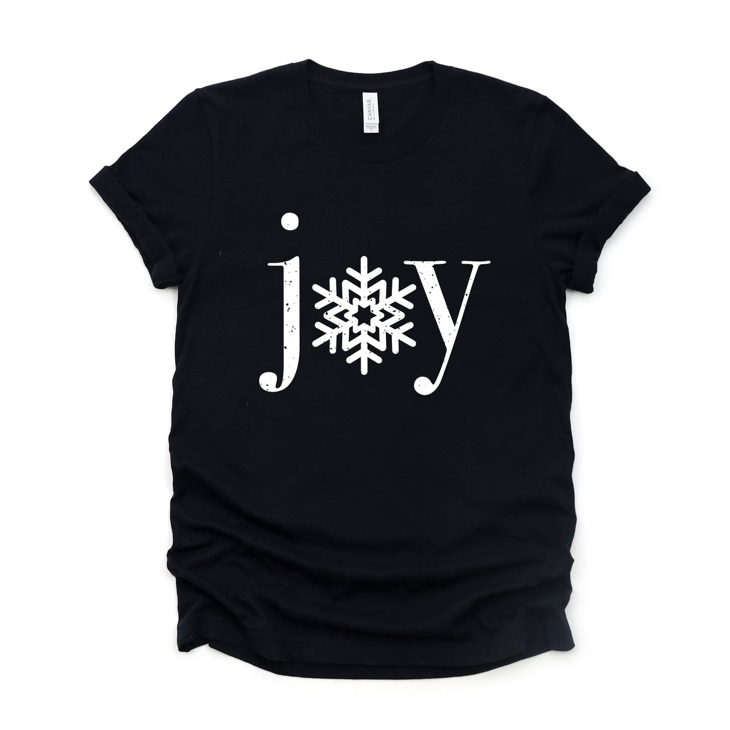 Joy Snowflake - Women's Short Sleeve Graphic T-Shirt