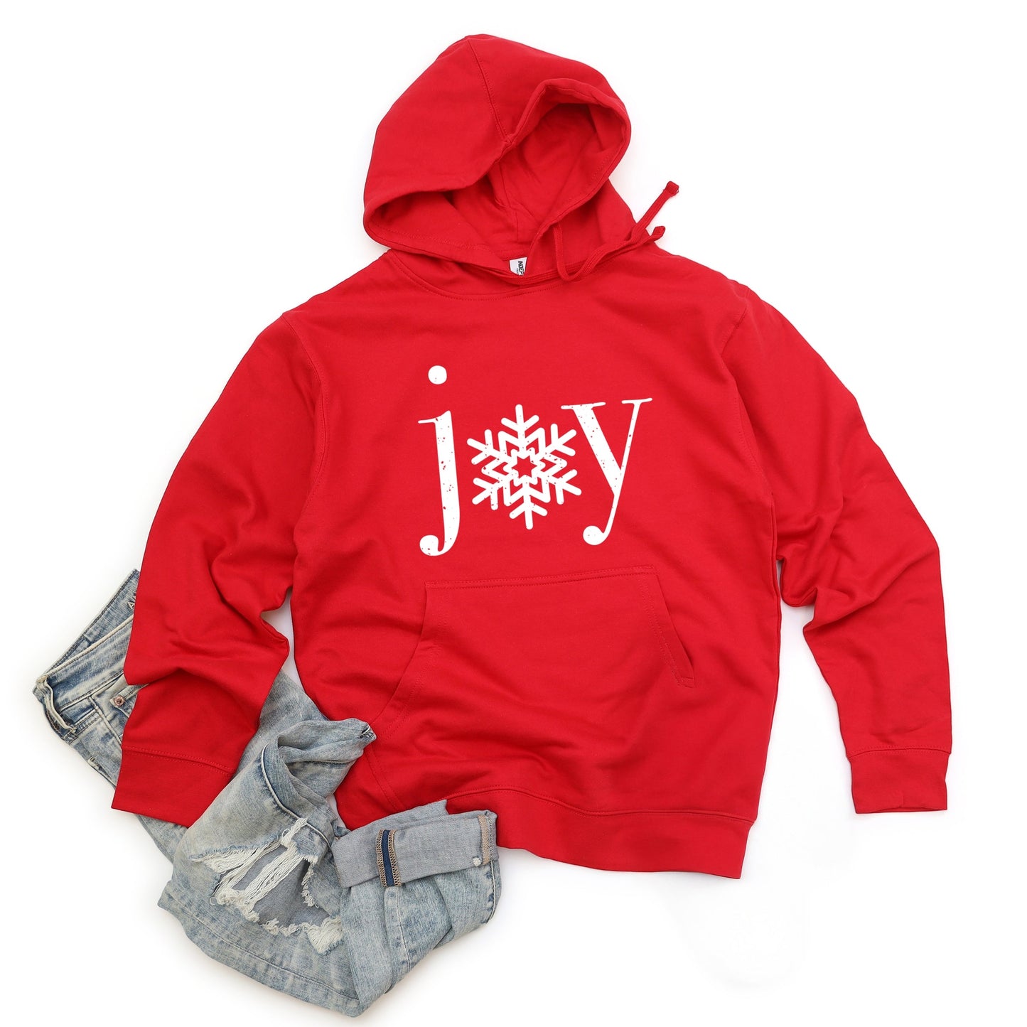 Joy Snowflake - Women's Graphic Hoodie