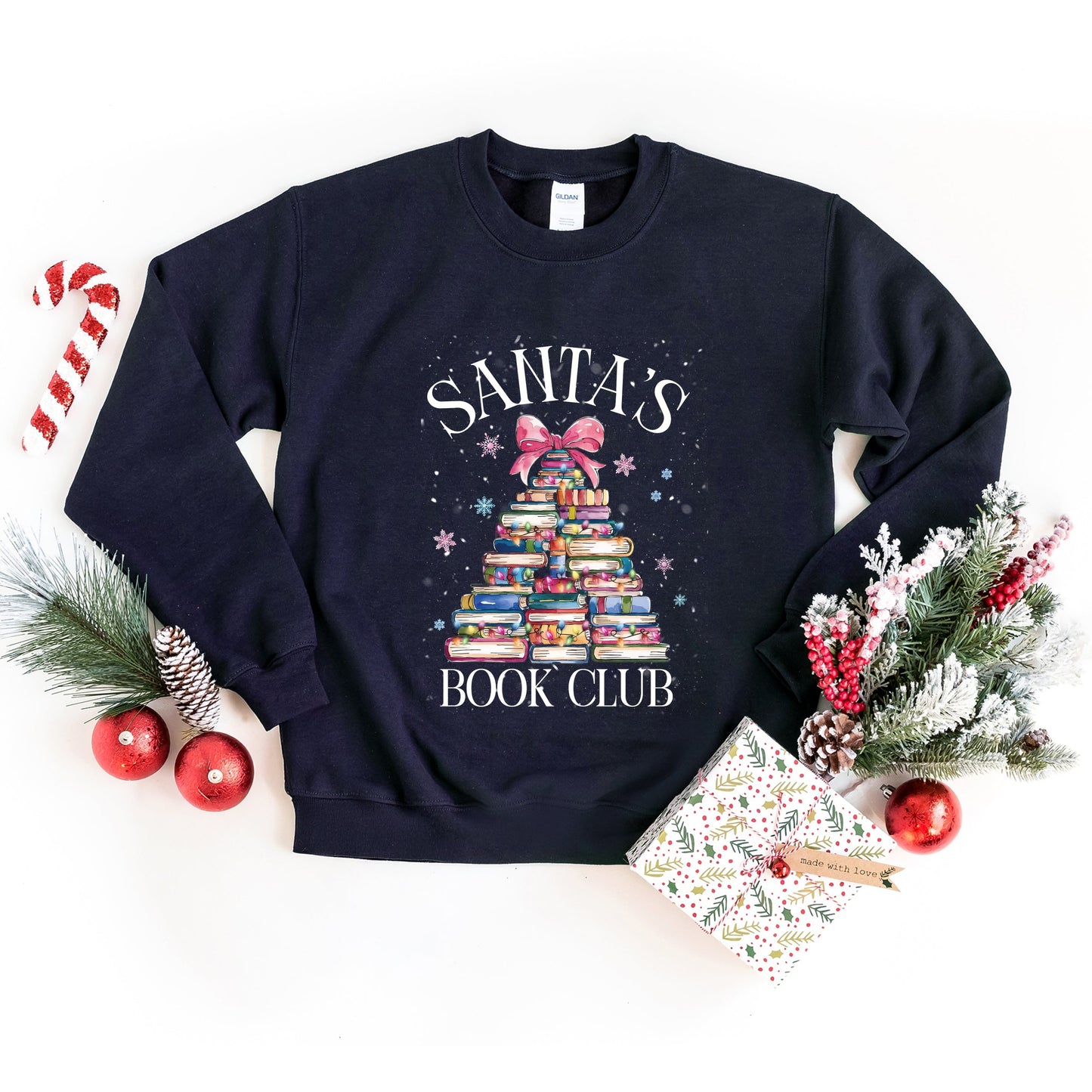 Santa's Book Club -  Women's Sweatshirt