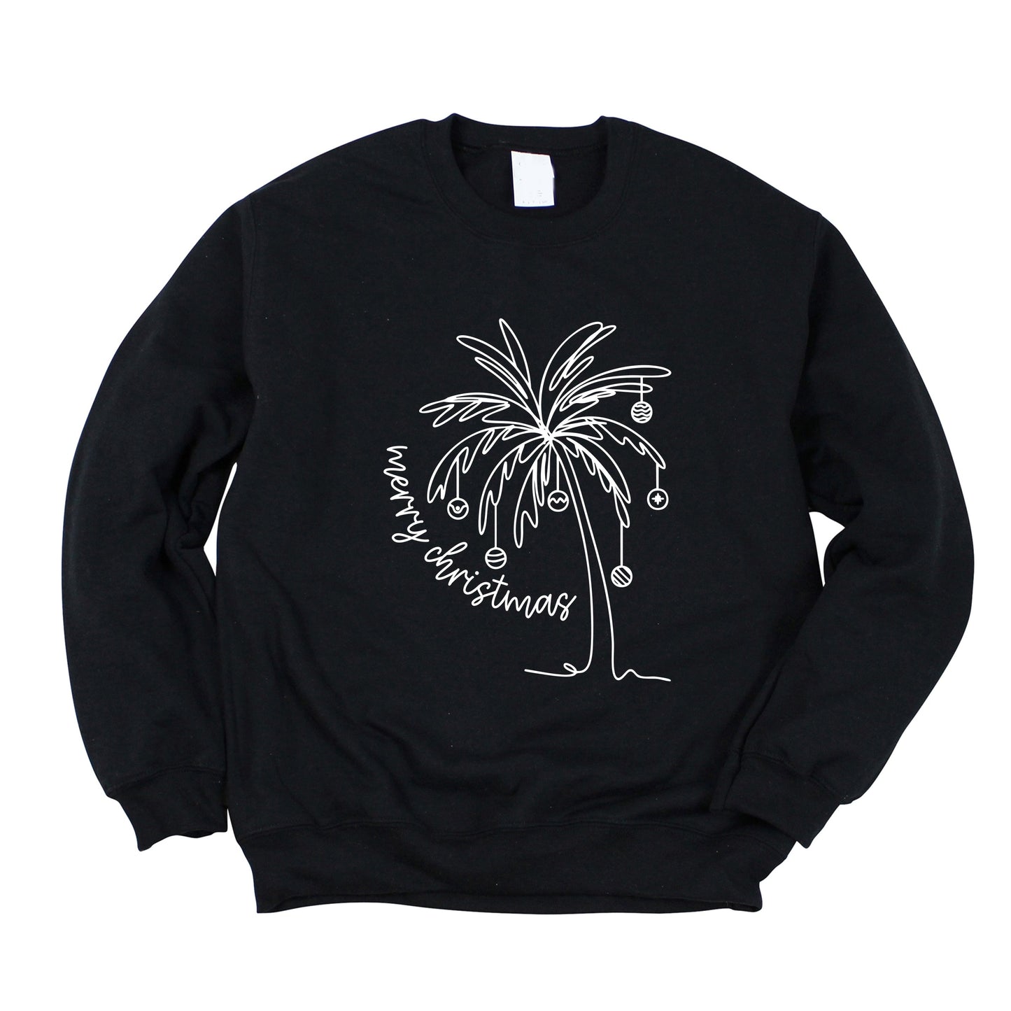 Merry Christmas Palm Tree - Sweatshirt