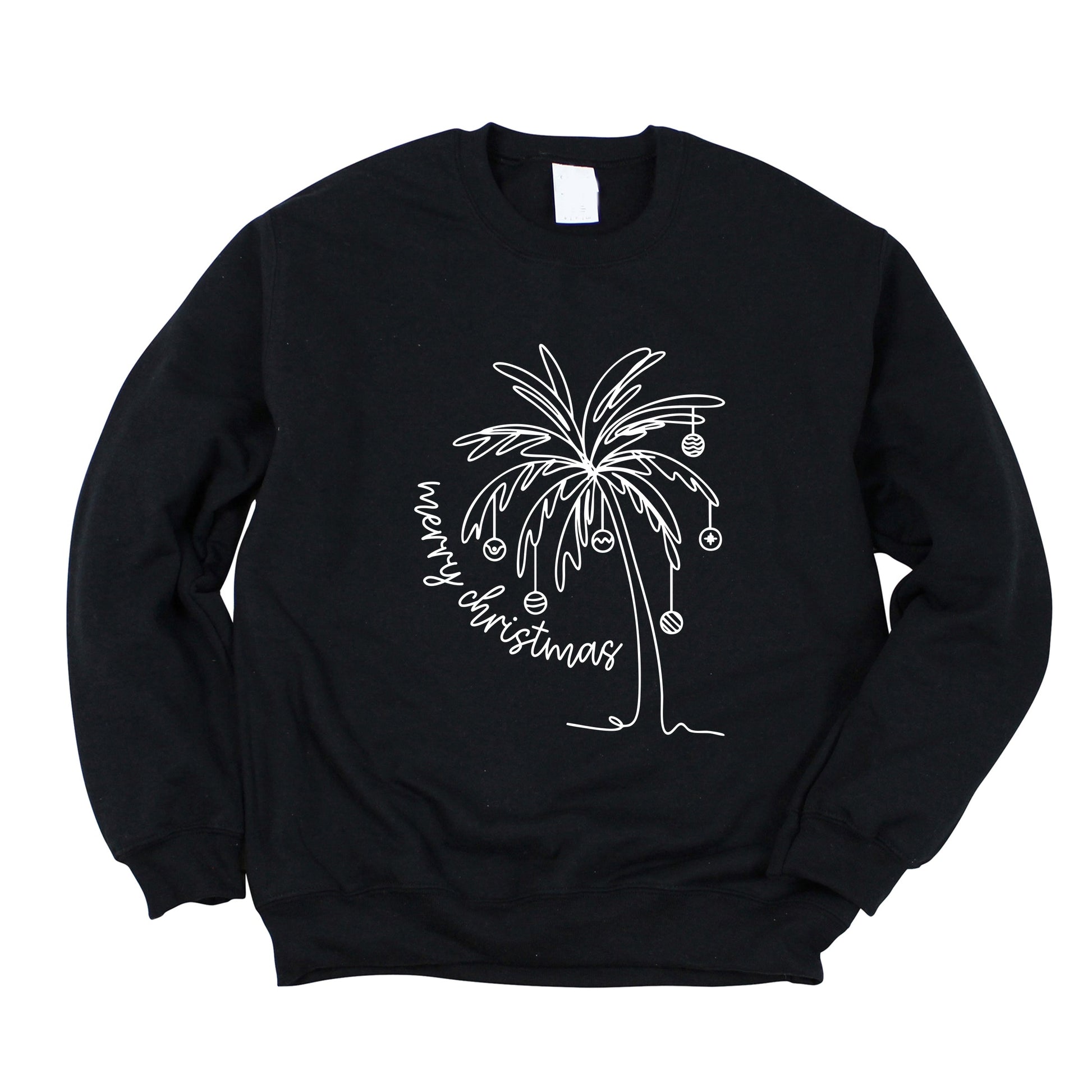 Merry Christmas Palm Tree - Sweatshirt