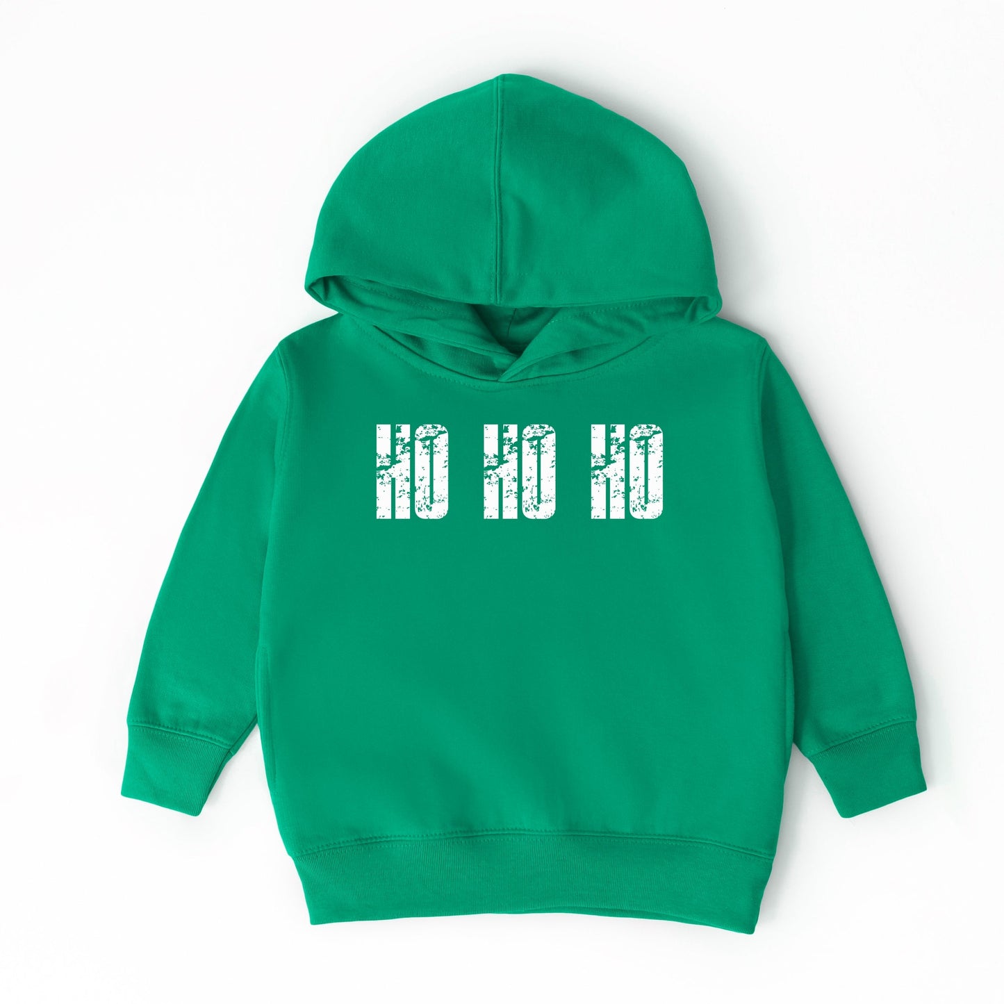 Ho Ho Ho Block Distressed - Toddler Hoodie