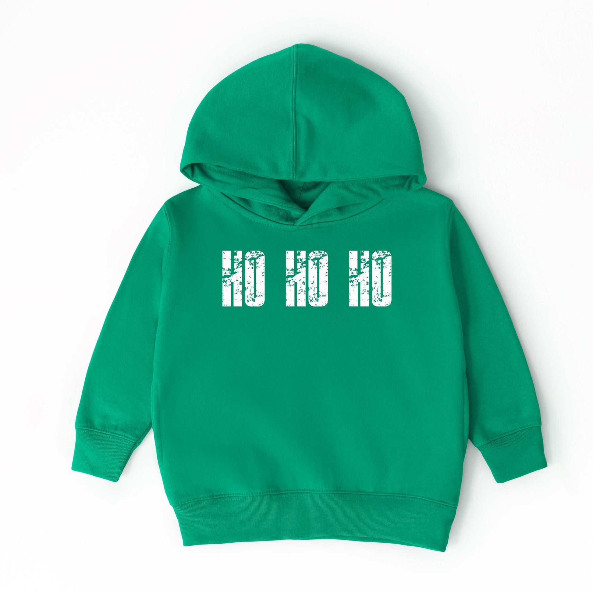 Ho Ho Ho Block Distressed - Toddler Hoodie
