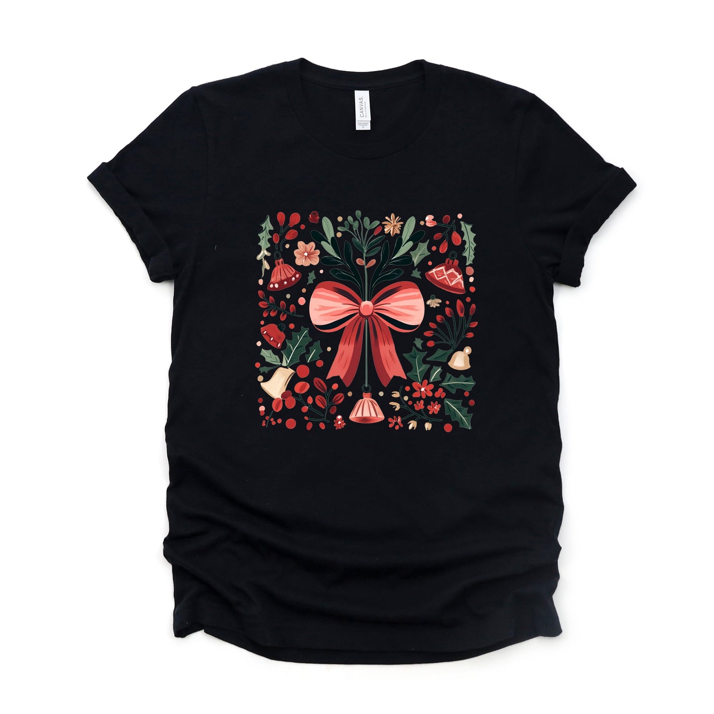 Coquette Holly Collage - Women's Short Sleeve Graphic T-Shirt