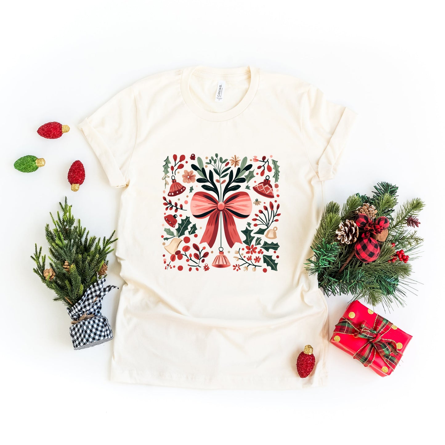 Coquette Holly Collage - Women's Short Sleeve Graphic T-Shirt