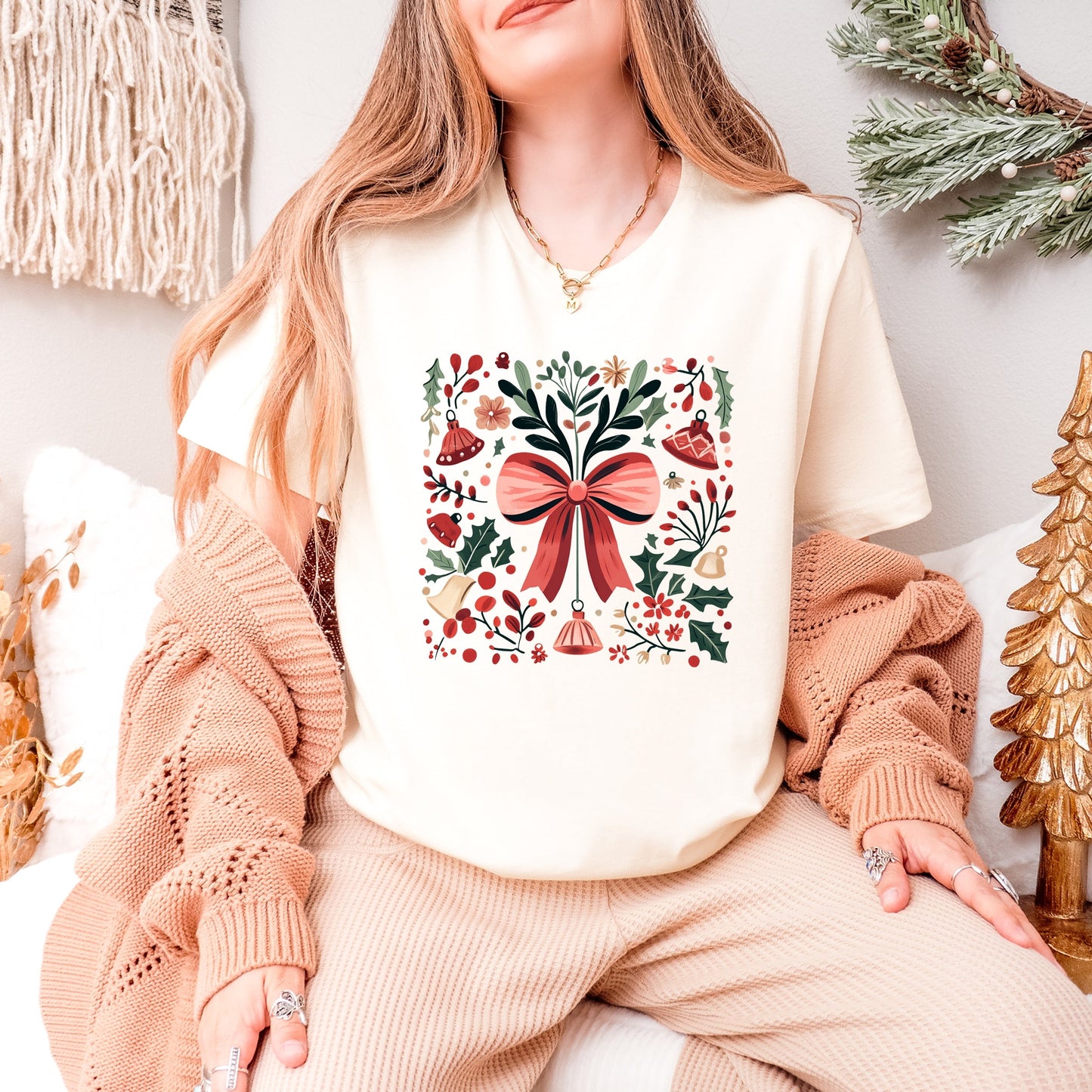 Coquette Holly Collage - Women's Short Sleeve Graphic T-Shirt