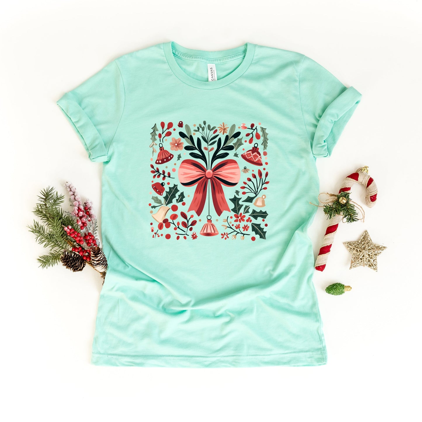 Coquette Holly Collage - Women's Short Sleeve Graphic T-Shirt