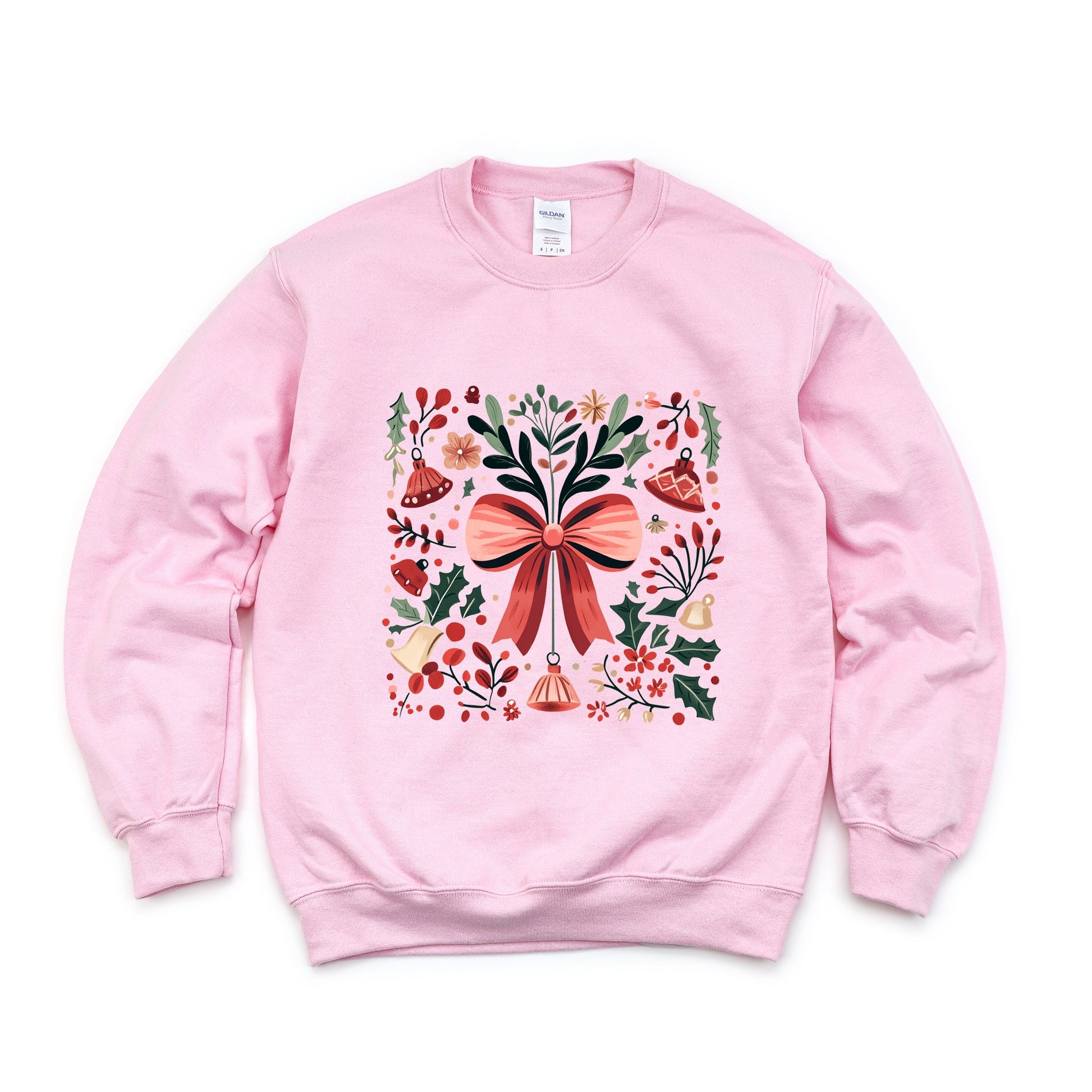 Coquette Holly Collage - Women's Graphic Sweatshirt