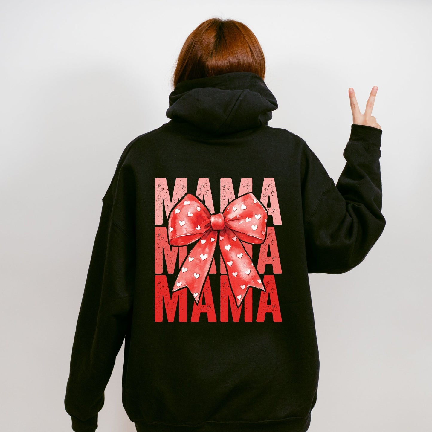 Valentine's Mama Coquette - Women's Graphic Hoodie