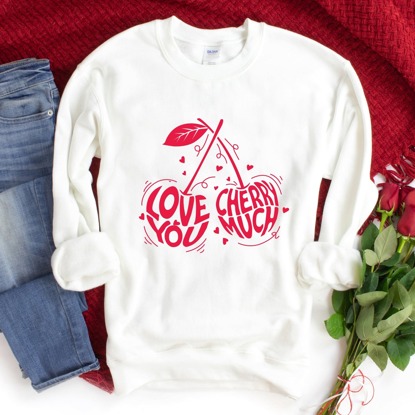 24237RED_F-SWT White