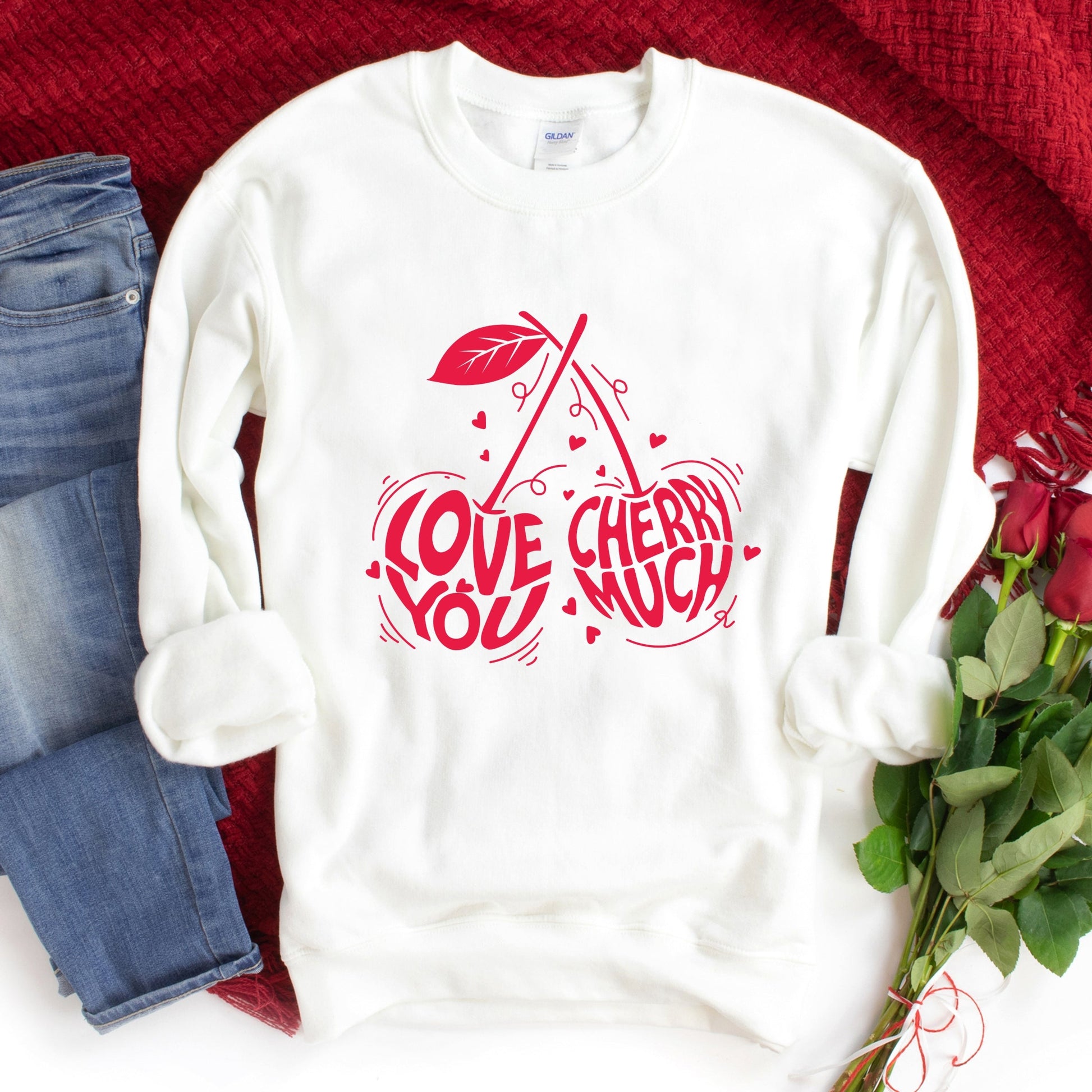 24237RED_F-SWT White