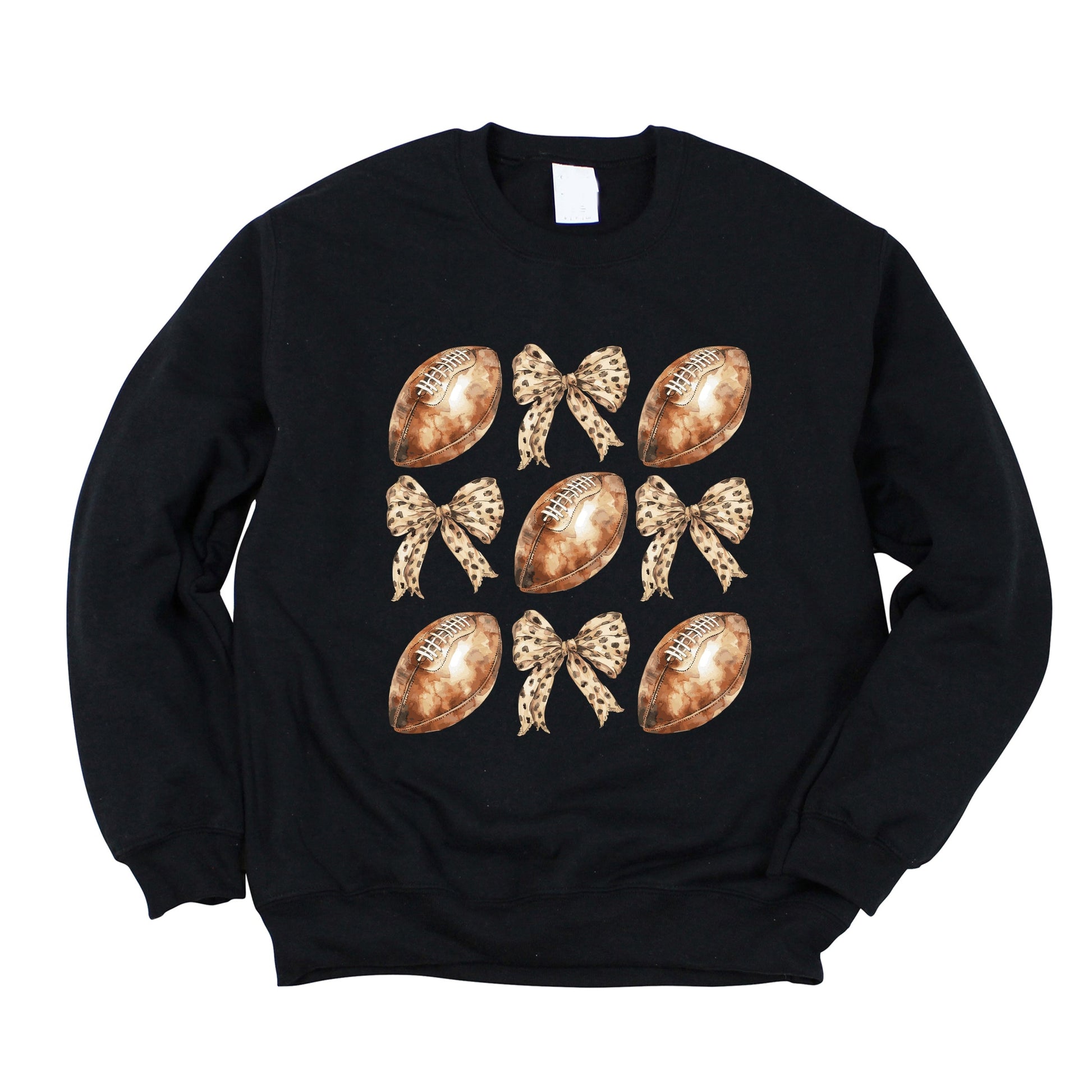 Coquette Football Chart - Women's Graphic Sweatshirt