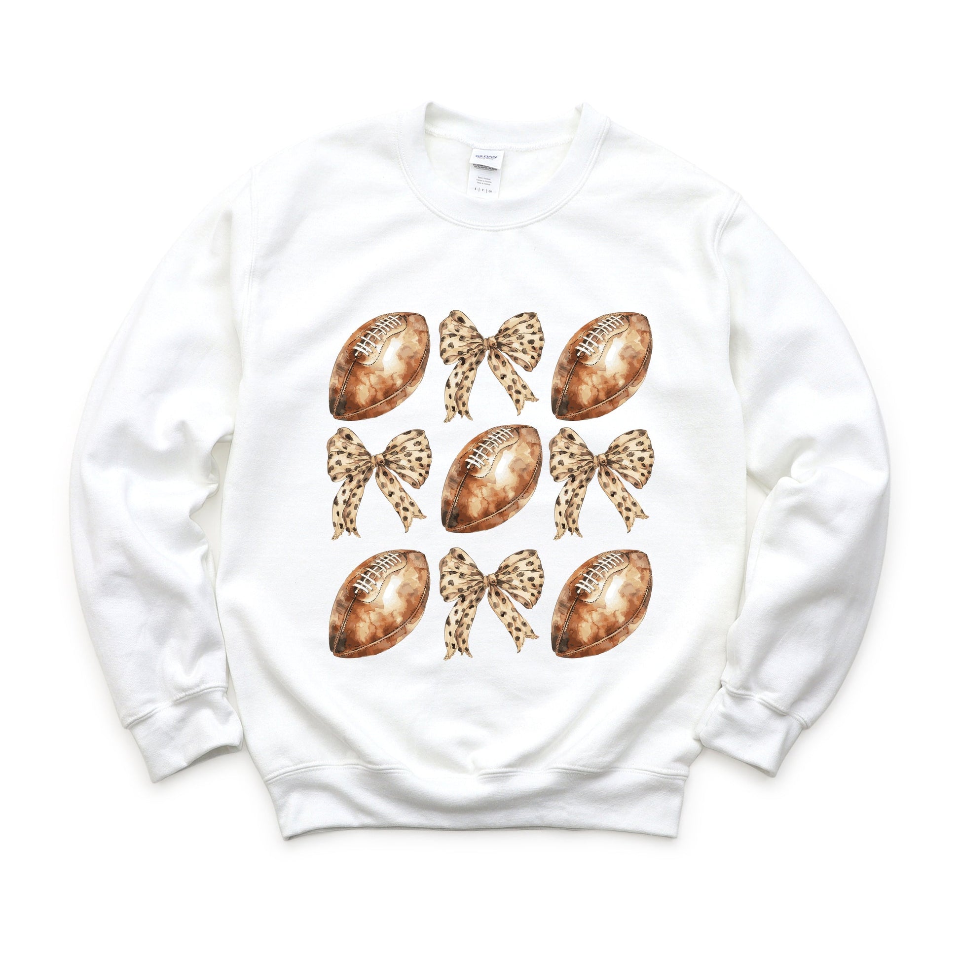Coquette Football Chart - Women's Graphic Sweatshirt
