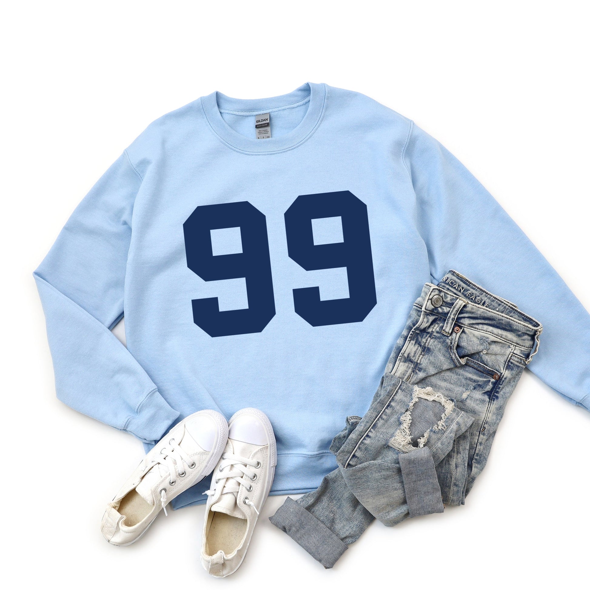 Football Jersey 99 -  Womens Sweatshirt