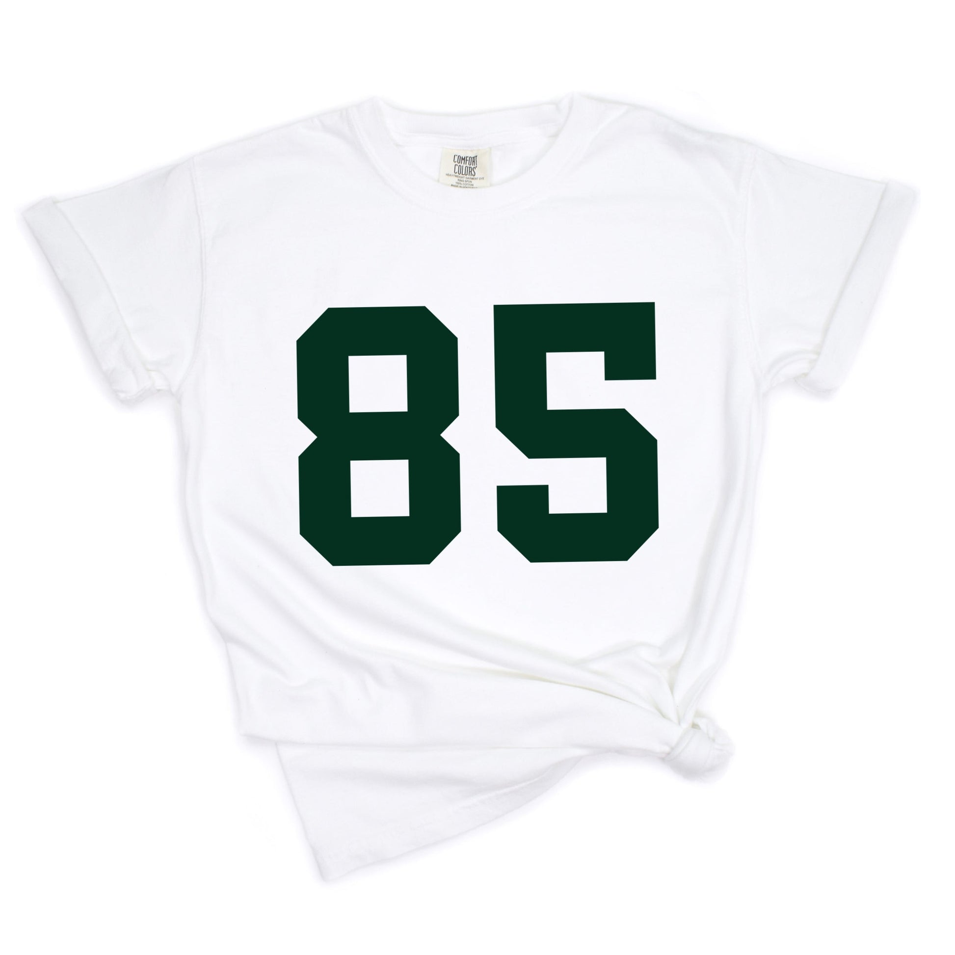 Football Jersey 85 - Womens Garment Dyed Tee