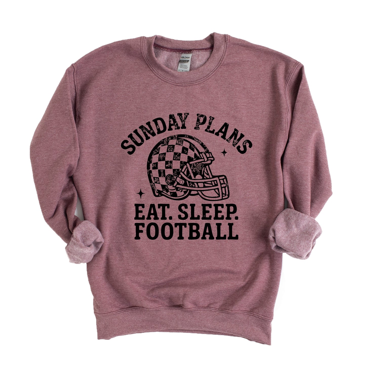 Sunday Plans: Eat. Sleep. Football - Women's Graphic Sweatshirt