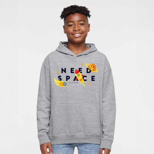 SmileyWorld Need Space - Youth Graphic Hoodie