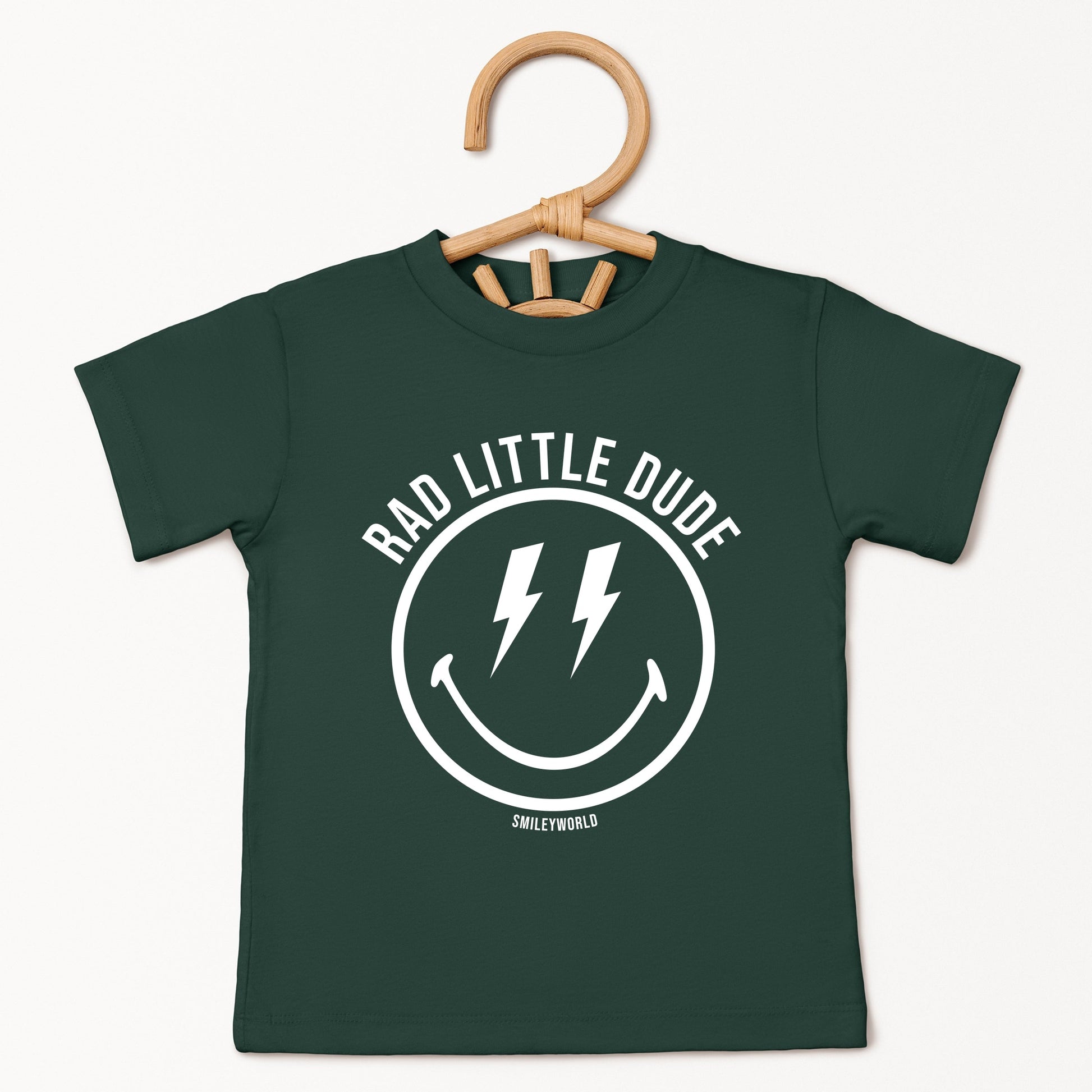 SmileyWorld Rad Little Dude - Toddler Short Sleeve Graphic T-Shirt