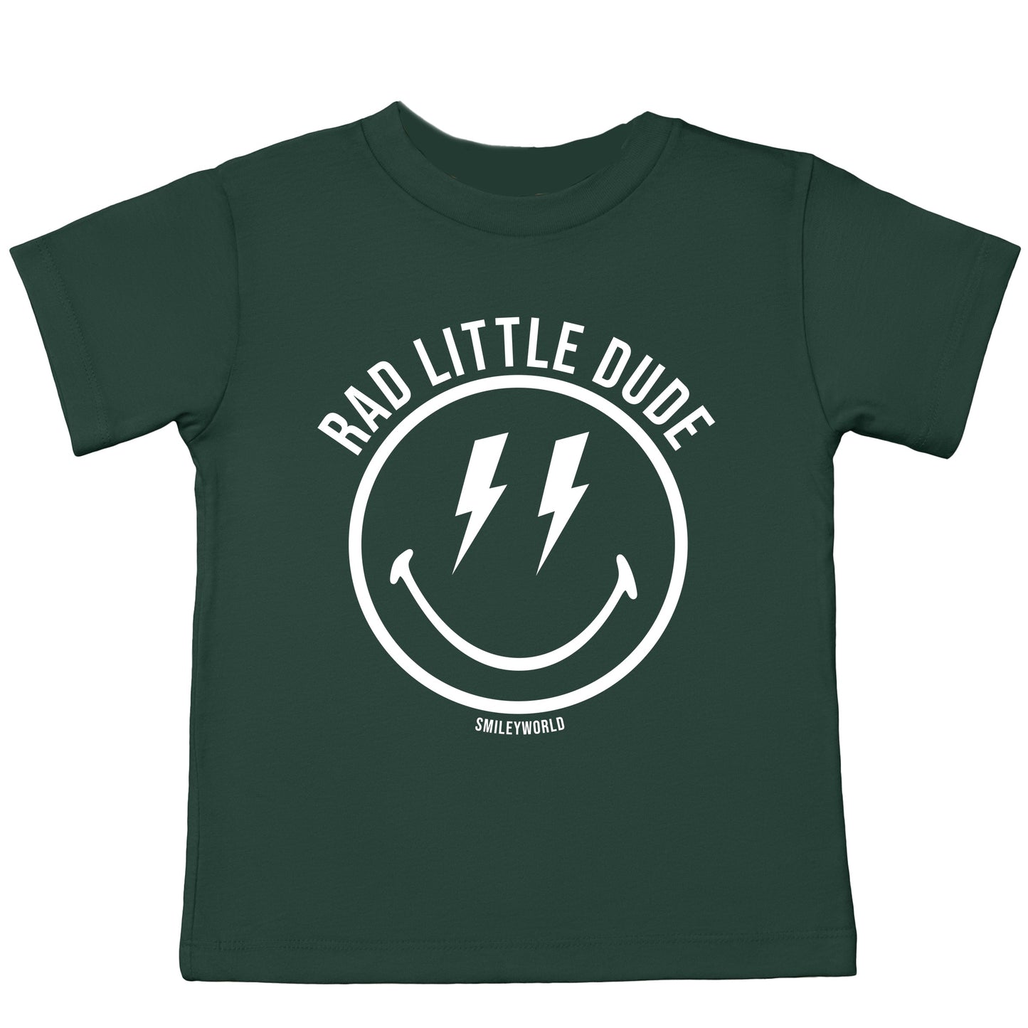 SmileyWorld Rad Little Dude - Toddler Short Sleeve Graphic T-Shirt