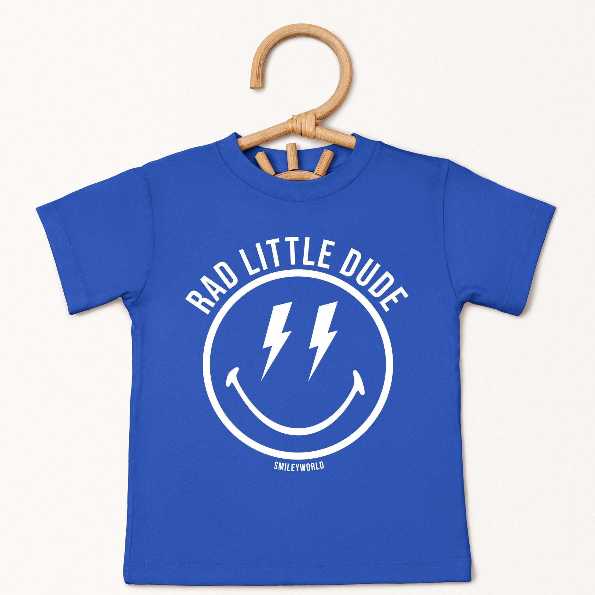 SmileyWorld Rad Little Dude - Toddler Short Sleeve Graphic T-Shirt