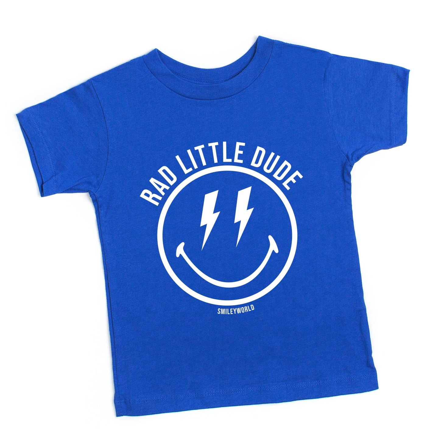 SmileyWorld Rad Little Dude - Toddler Short Sleeve Graphic T-Shirt