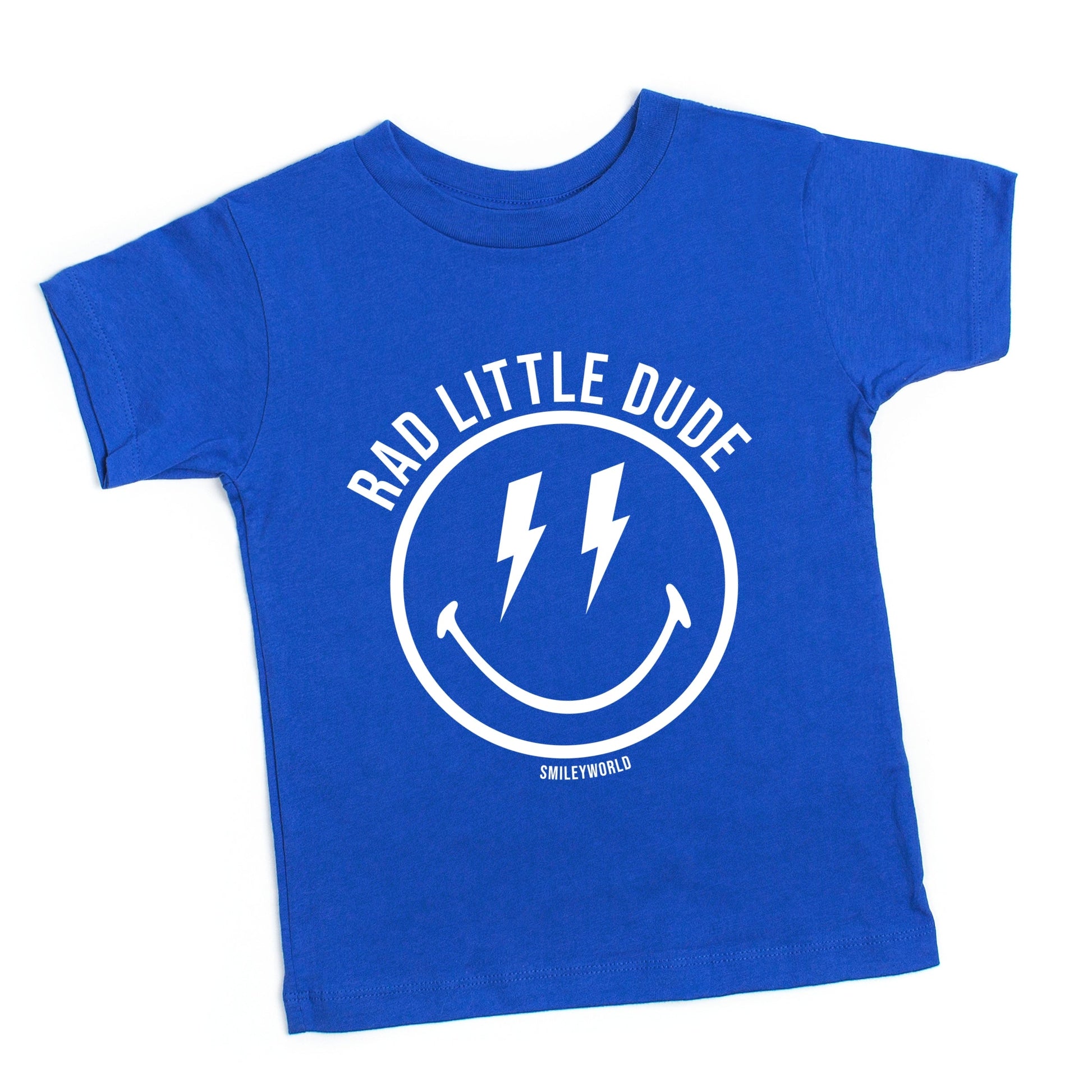 SmileyWorld Rad Little Dude - Toddler Short Sleeve Graphic T-Shirt