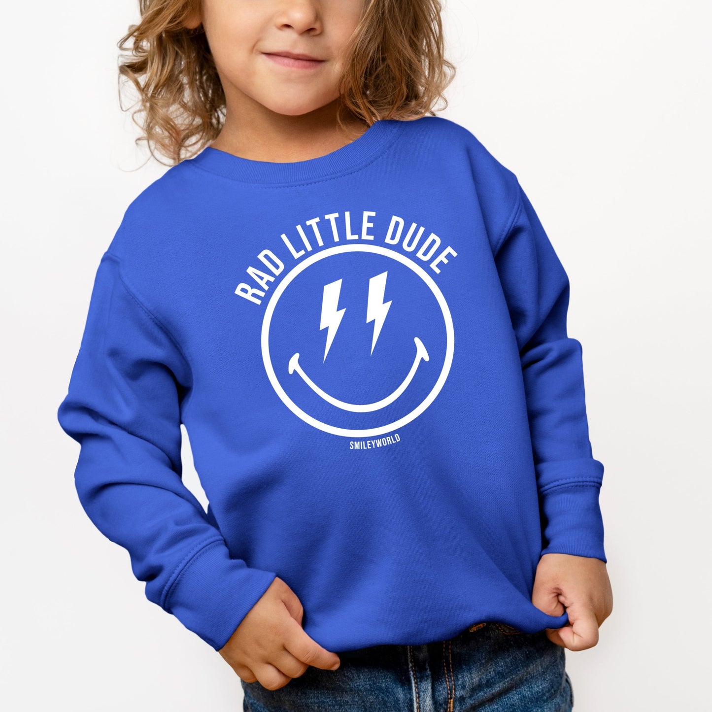 SmileyWorld Rad Little Dude - Toddler Graphic Sweatshirt