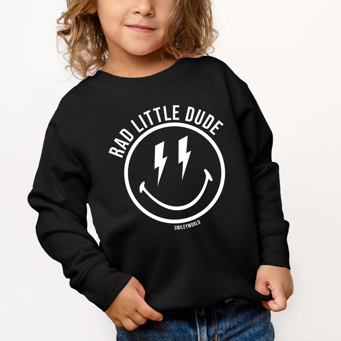 SmileyWorld Rad Little Dude - Toddler Graphic Sweatshirt