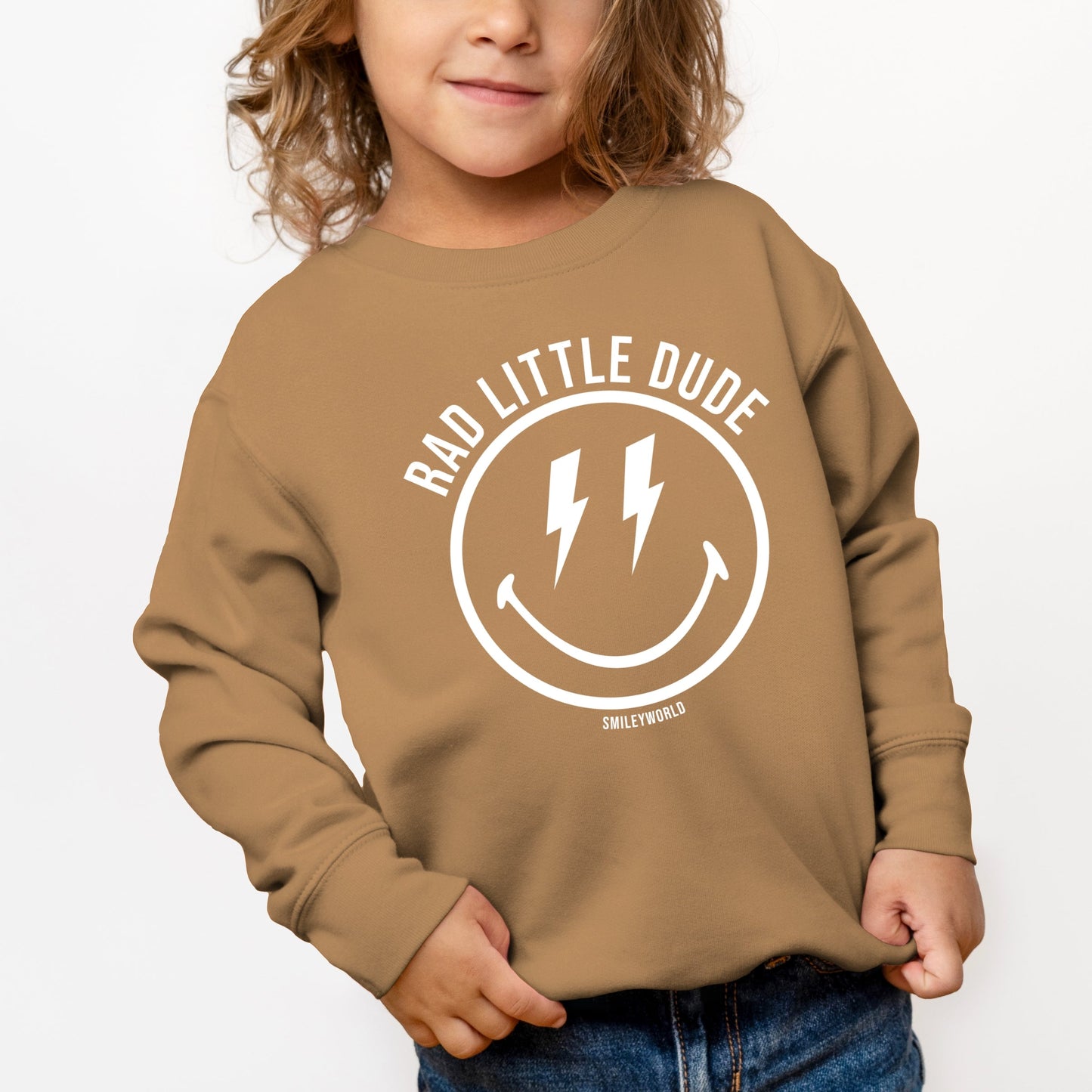 SmileyWorld Rad Little Dude - Toddler Graphic Sweatshirt