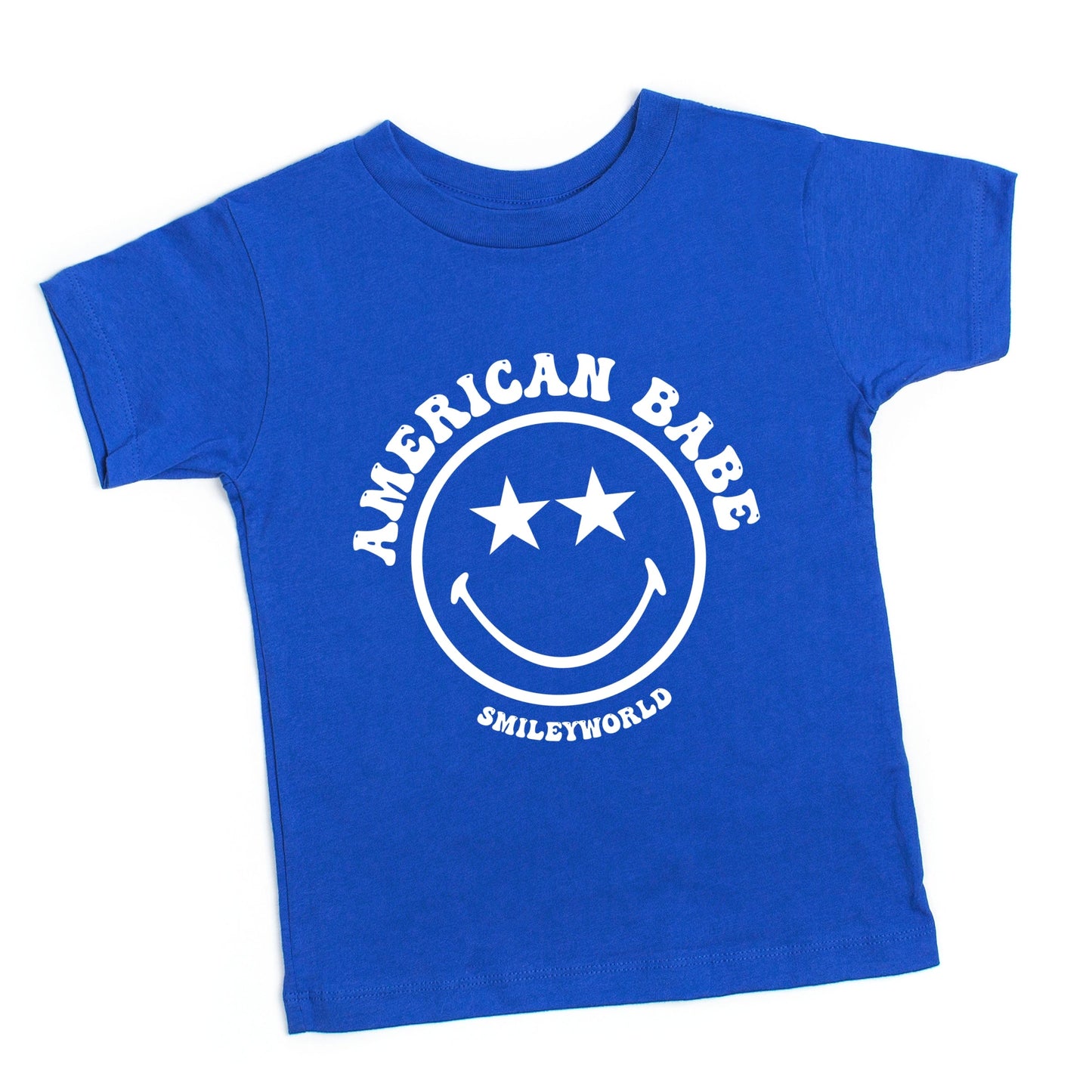 SmileyWorld American Babe - Toddler Short Sleeve Graphic T-Shirt