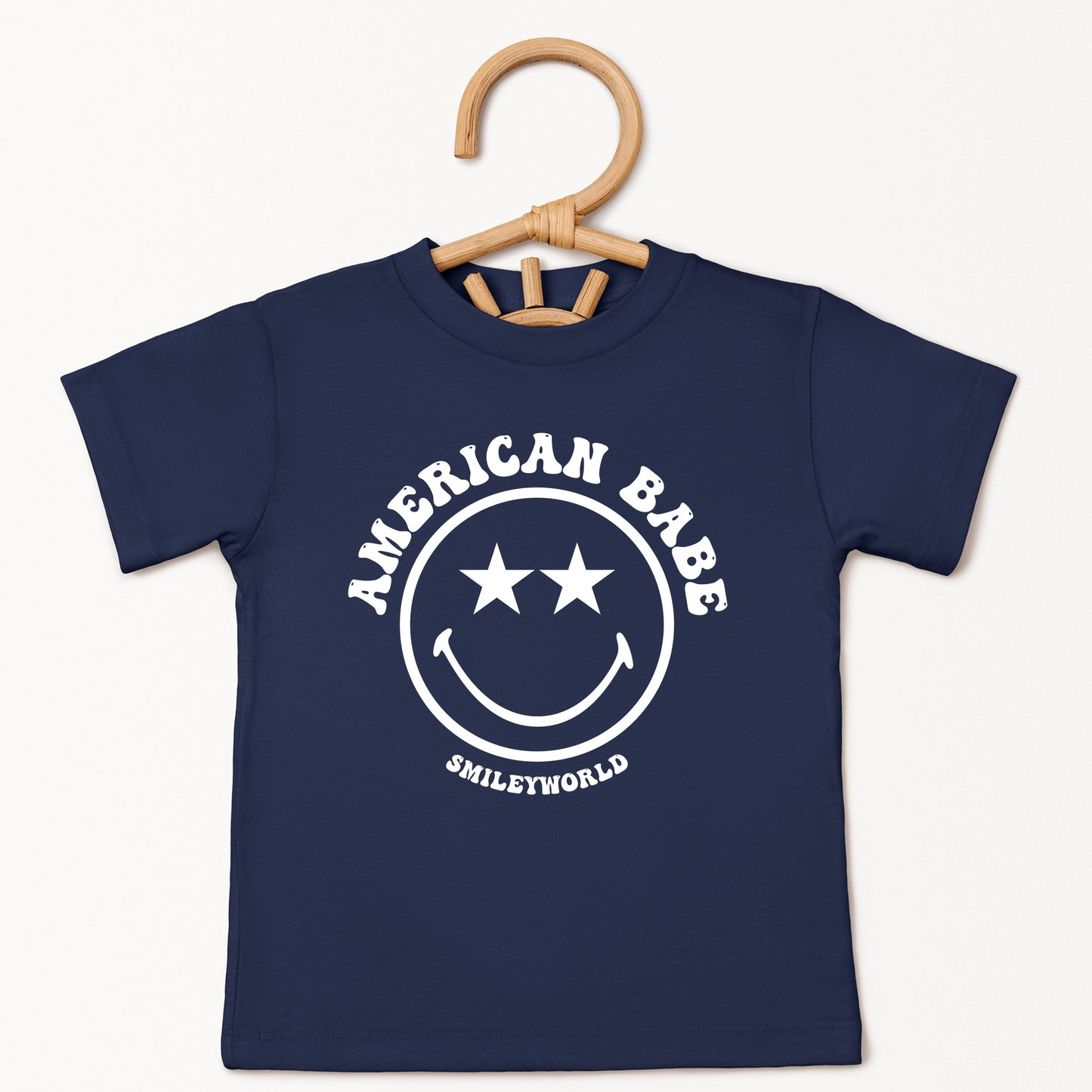 SmileyWorld American Babe - Toddler Short Sleeve Graphic T-Shirt