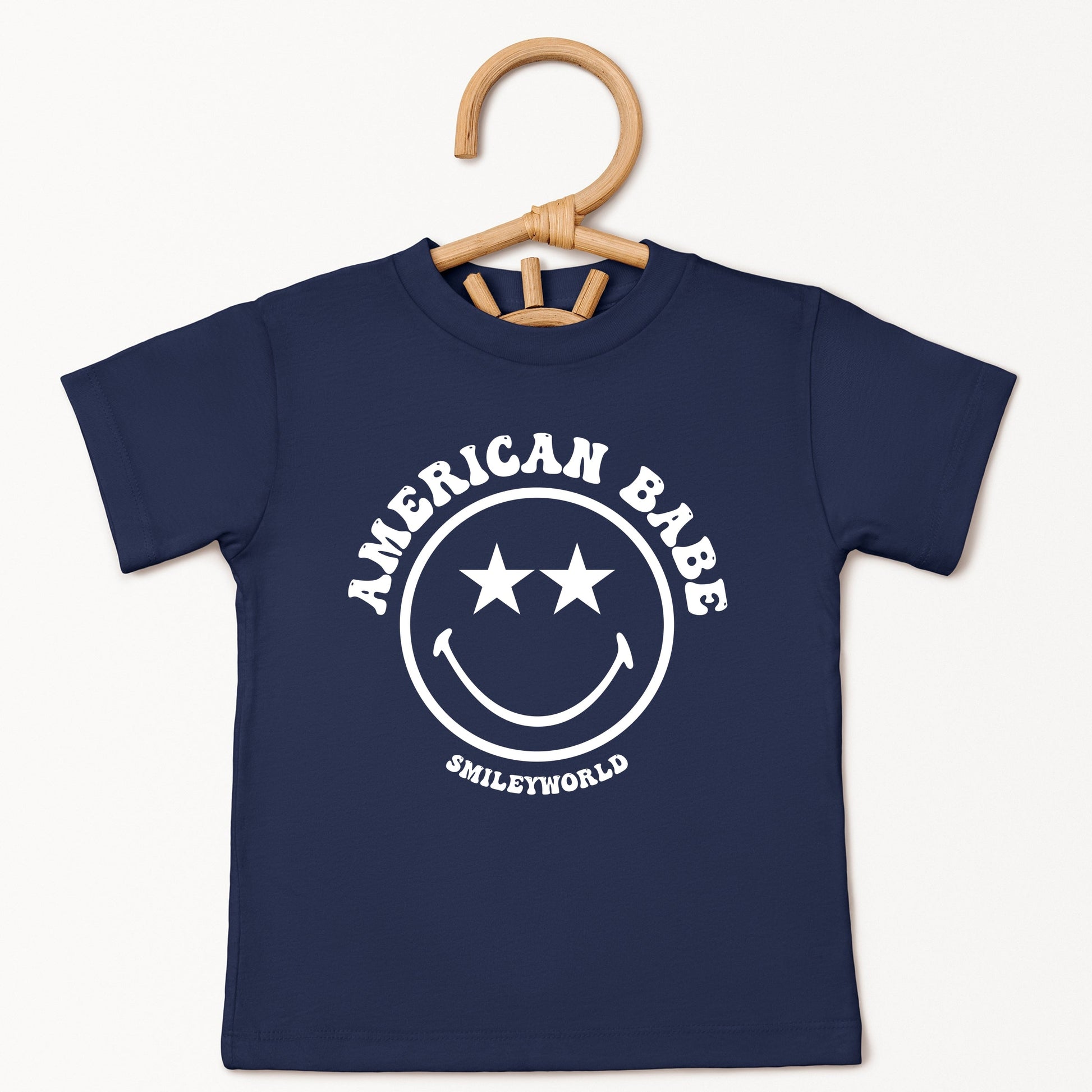 SmileyWorld American Babe - Toddler Short Sleeve Graphic T-Shirt