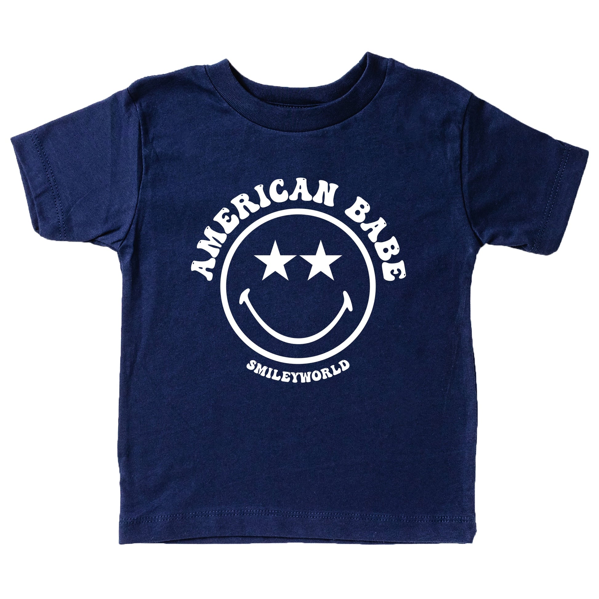 SmileyWorld American Babe - Toddler Short Sleeve Graphic T-Shirt