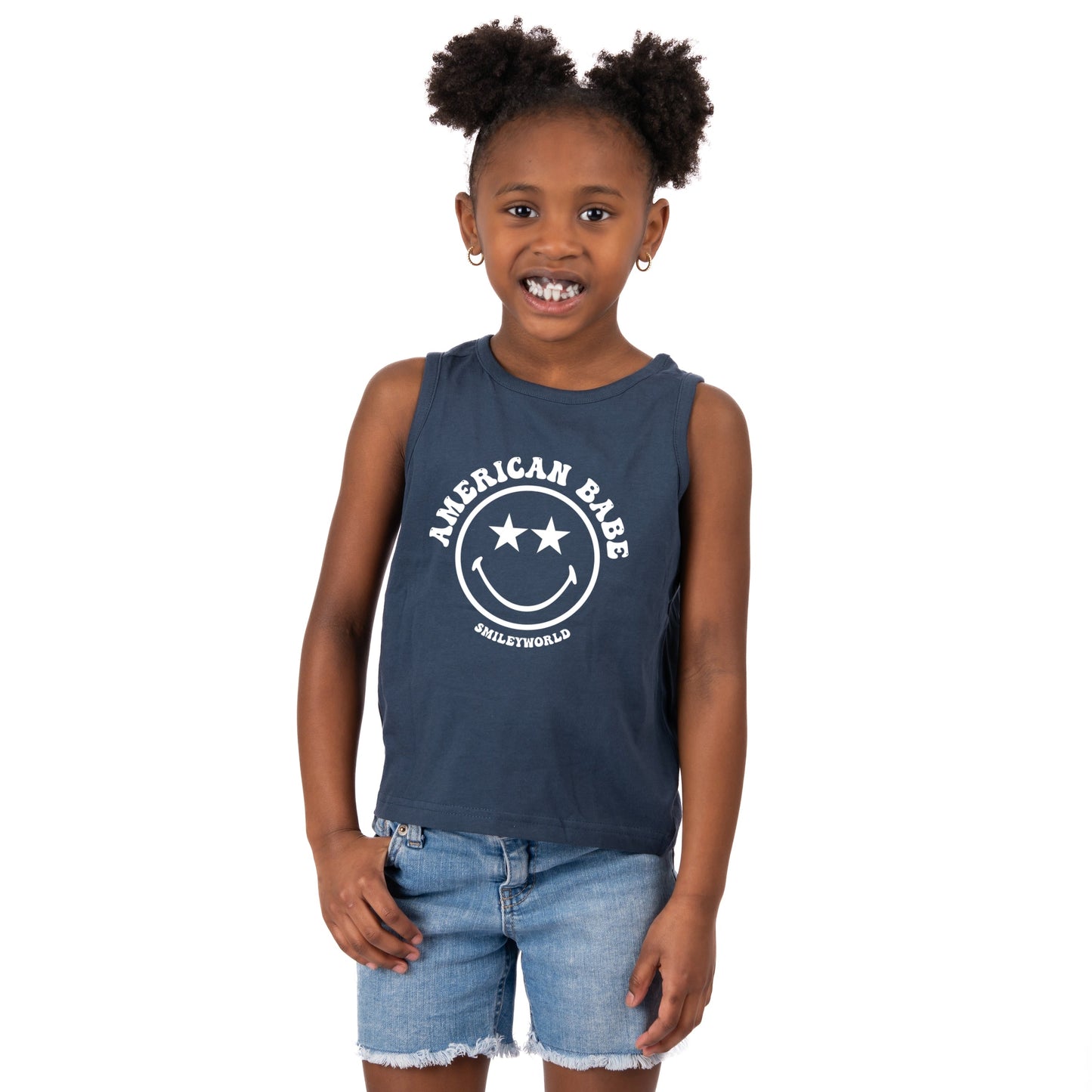 SmileyWorld American Babe - Toddler Graphic Tank