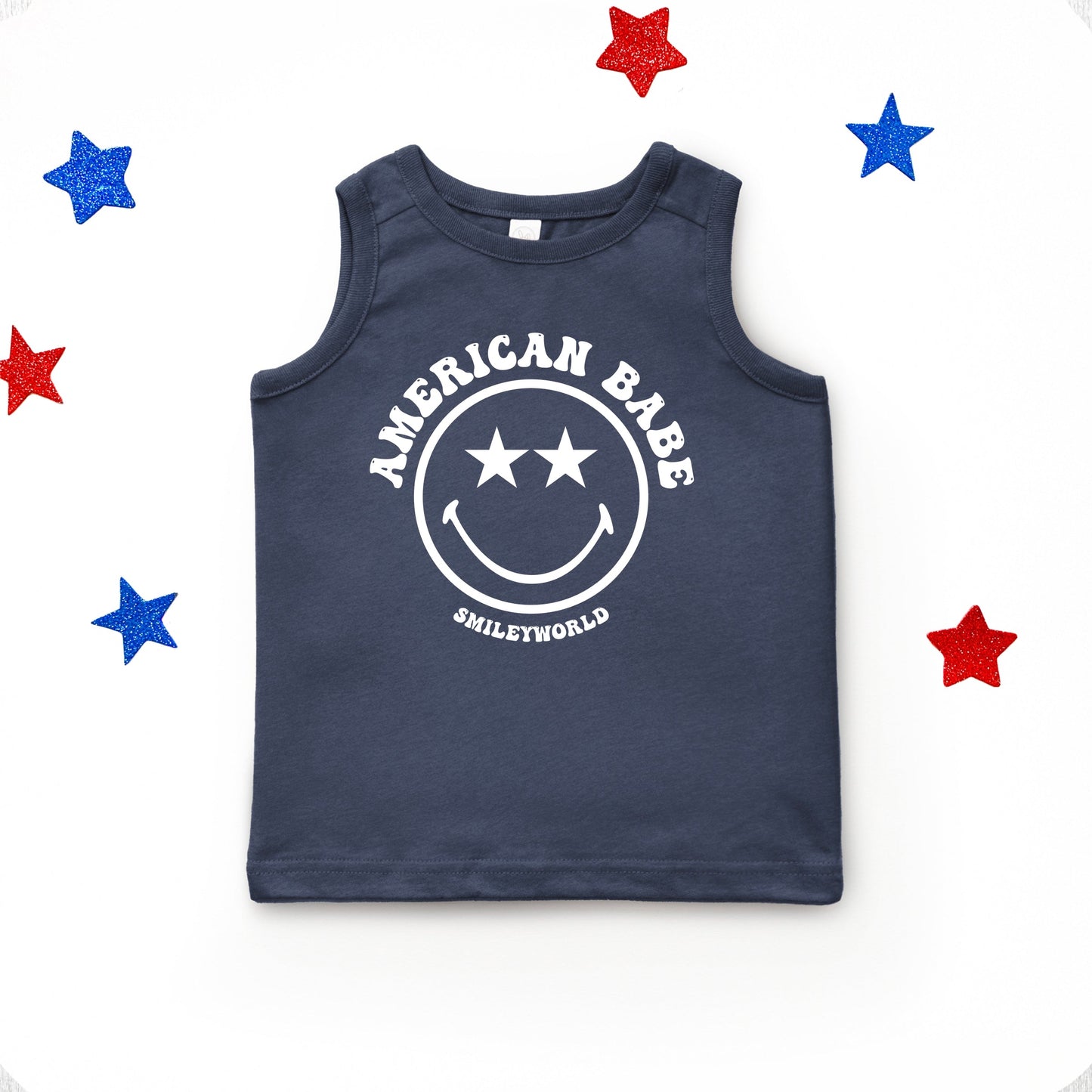 SmileyWorld American Babe - Toddler Graphic Tank