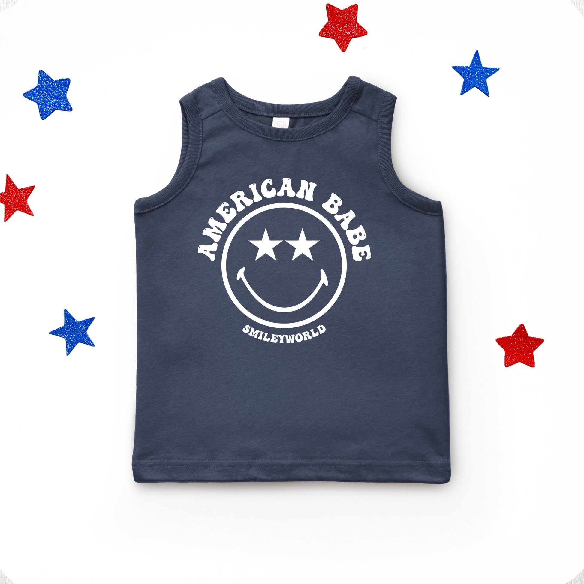SmileyWorld American Babe - Toddler Graphic Tank