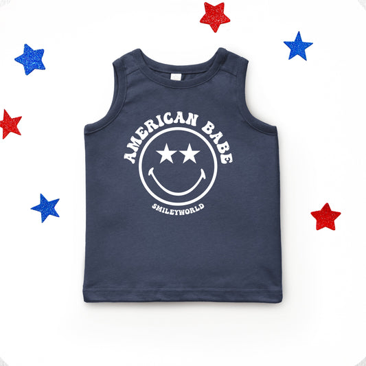 SmileyWorld American Babe - Toddler Graphic Tank