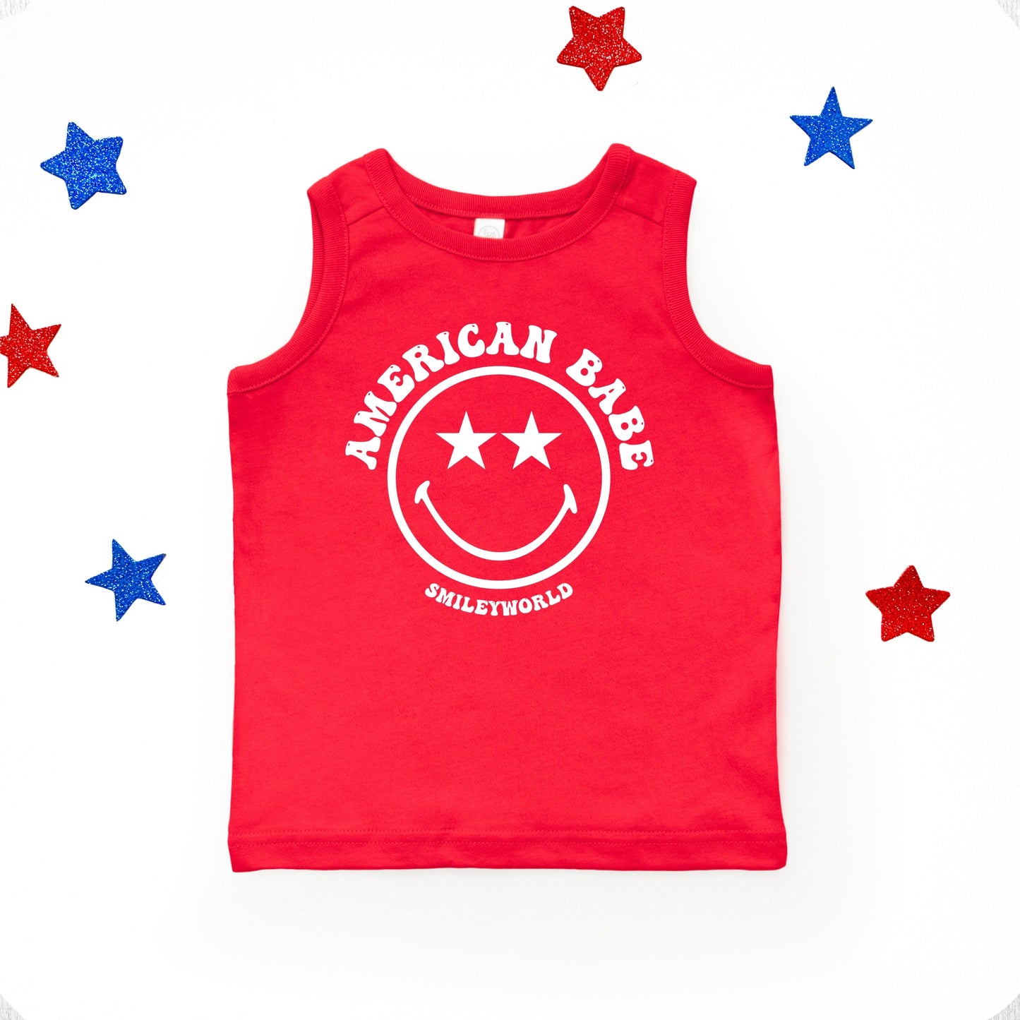 SmileyWorld American Babe - Toddler Graphic Tank