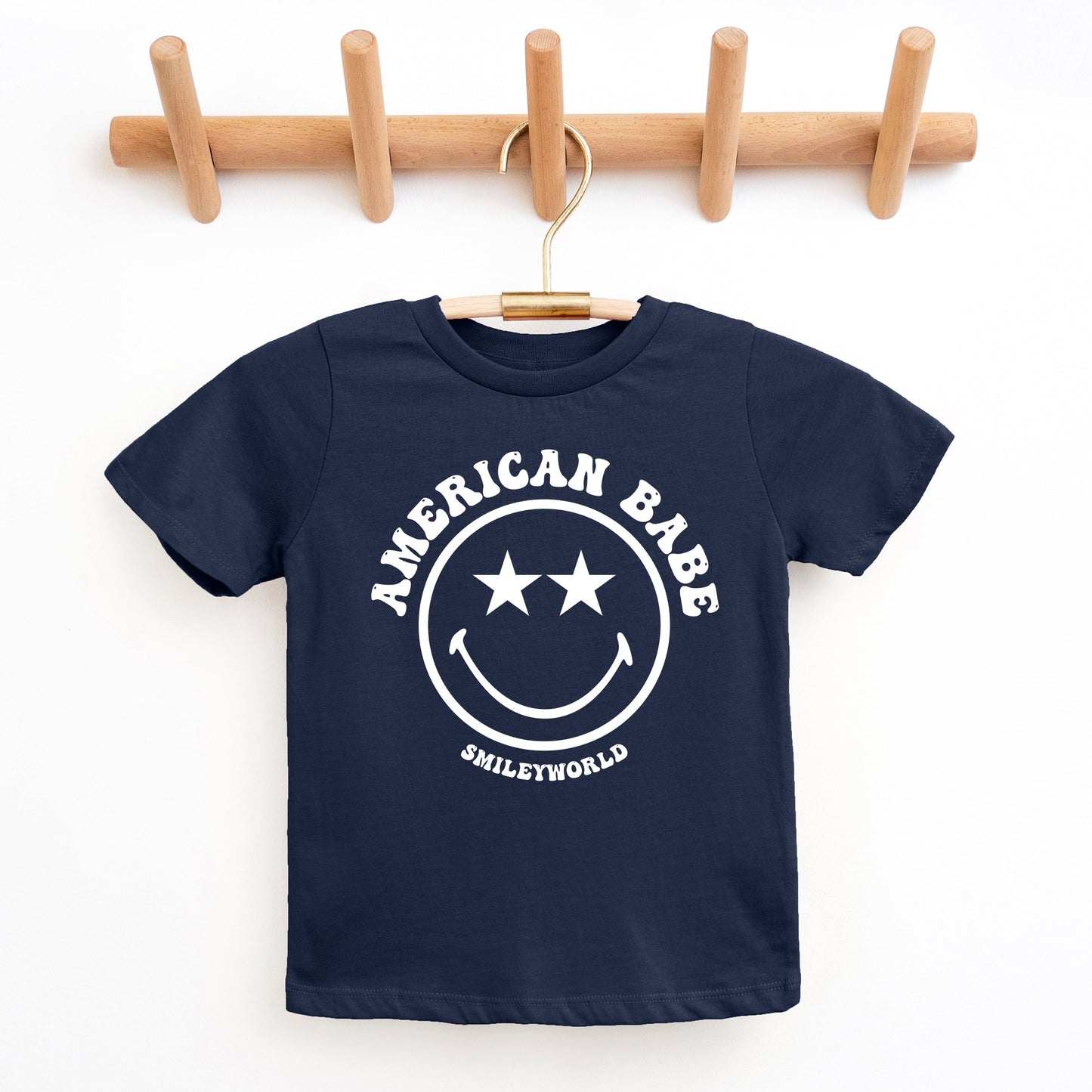 SmileyWorld American Babe - Youth Short Sleeve Graphic T-Shirt