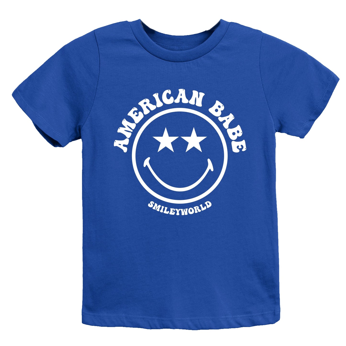 SmileyWorld American Babe - Youth Short Sleeve Graphic T-Shirt