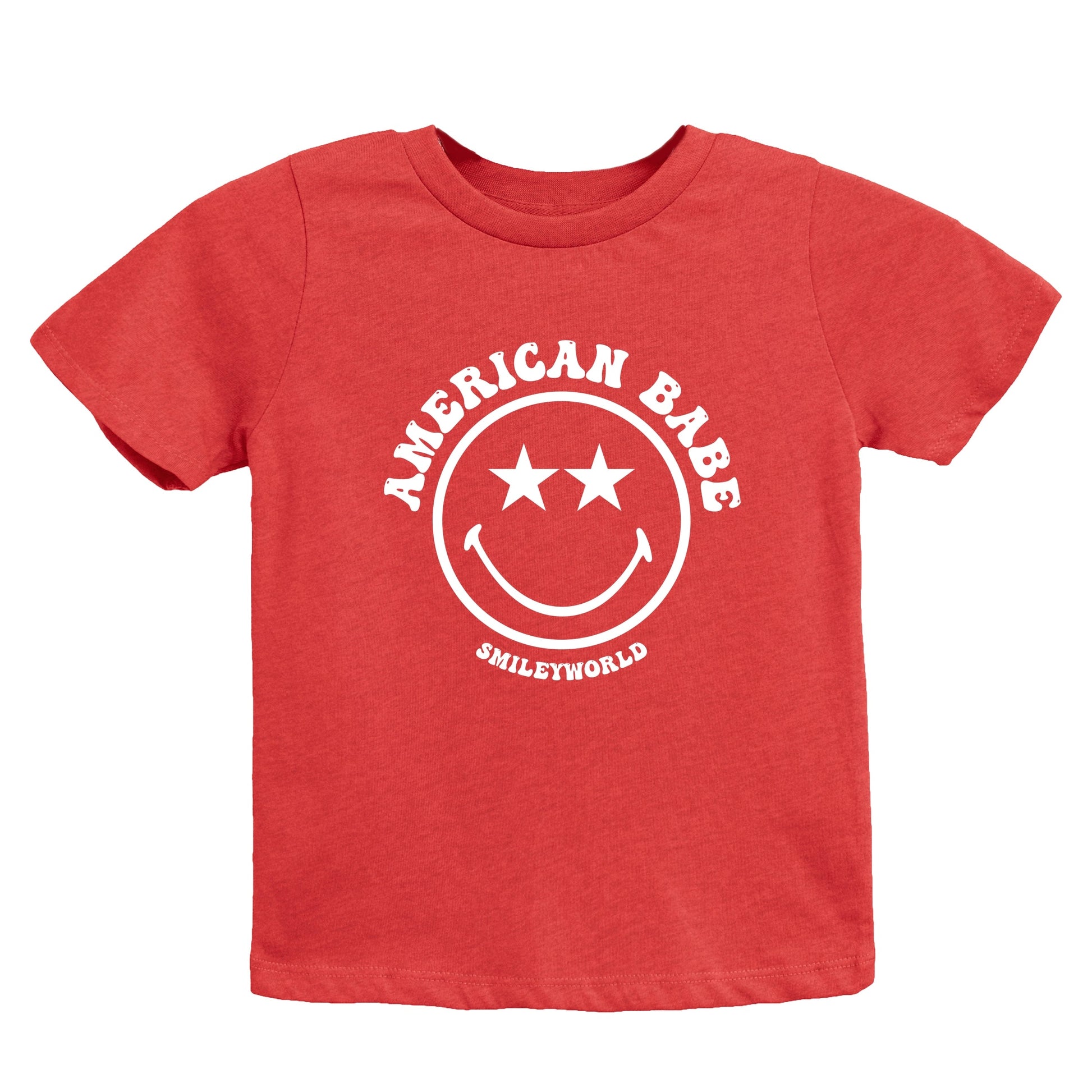 SmileyWorld American Babe - Youth Short Sleeve Graphic T-Shirt