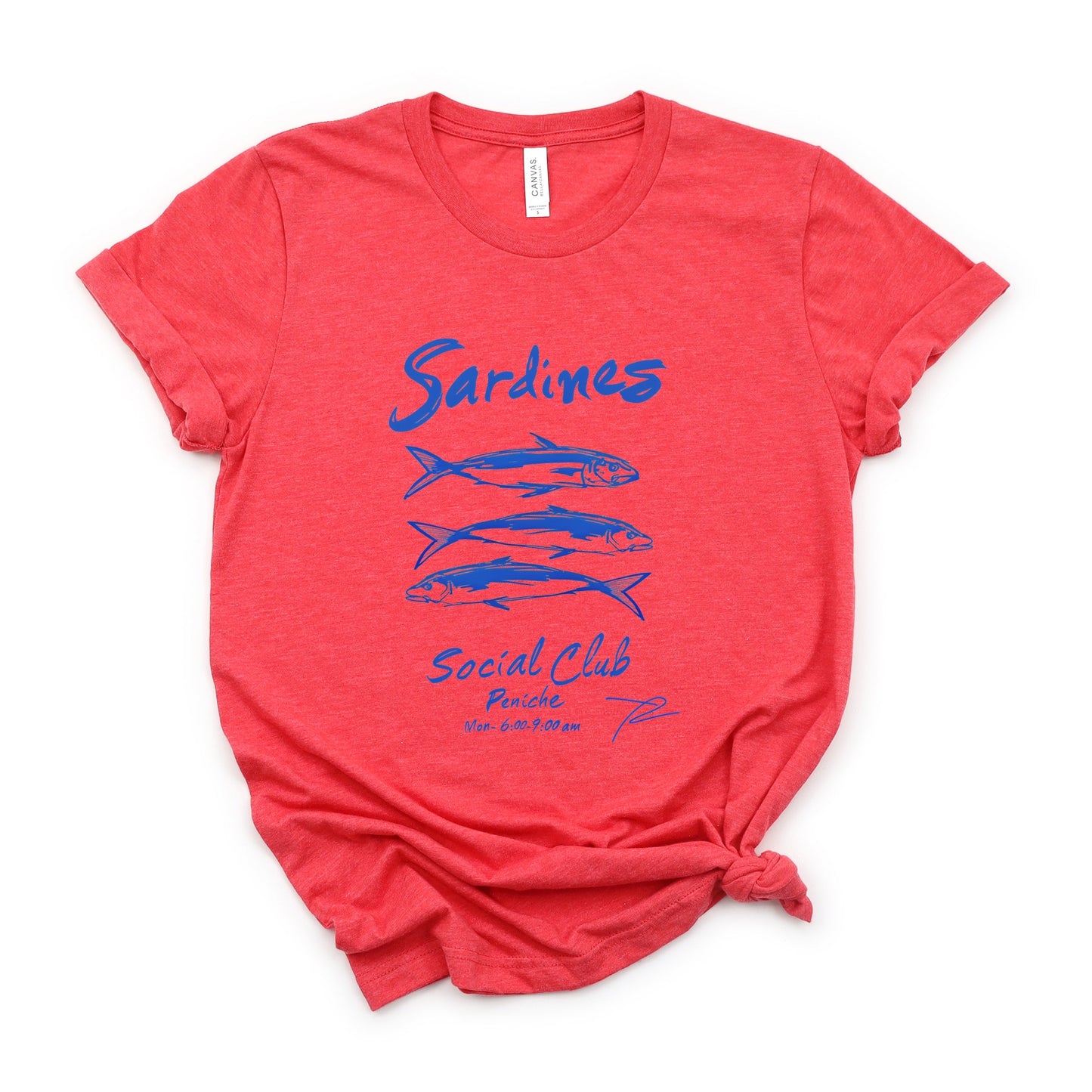 Sardines Social Club - Short Sleeve Tee