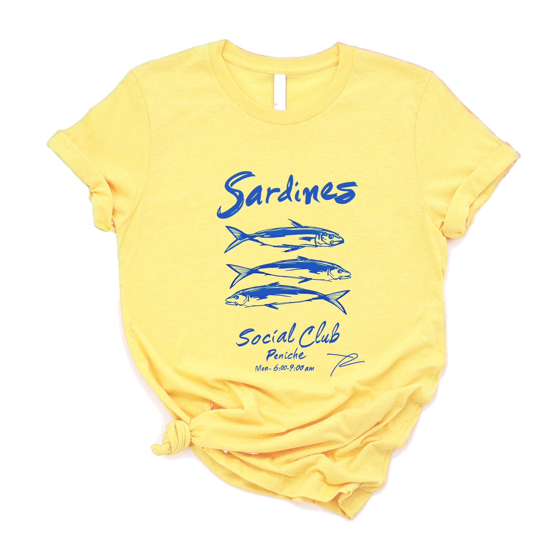 Sardines Social Club - Short Sleeve Tee